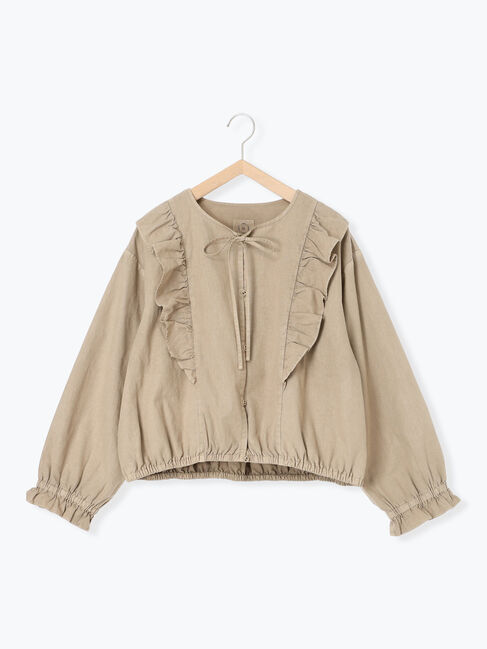 Samansa Mos2「リボンフリルジャケット」|その他|