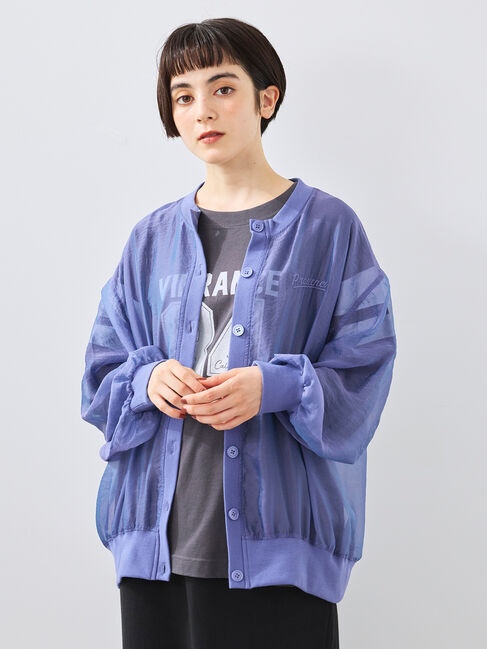 SM2「刺繍ロゴシアーカーディガン」|カーディガン|