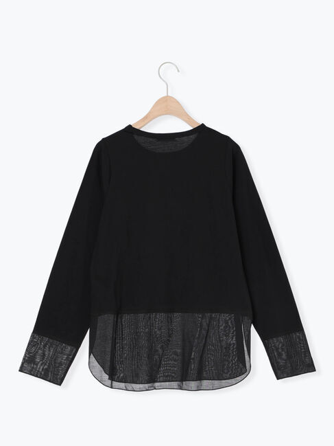 SM2「布帛切替ロンT」|Tシャツ・カットソー|