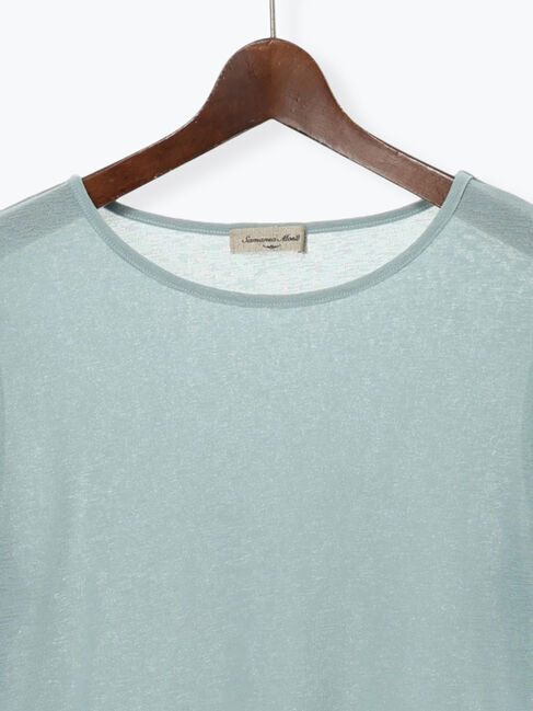 Samansa Mos2「シアーカットソー」|Tシャツ・カットソー|