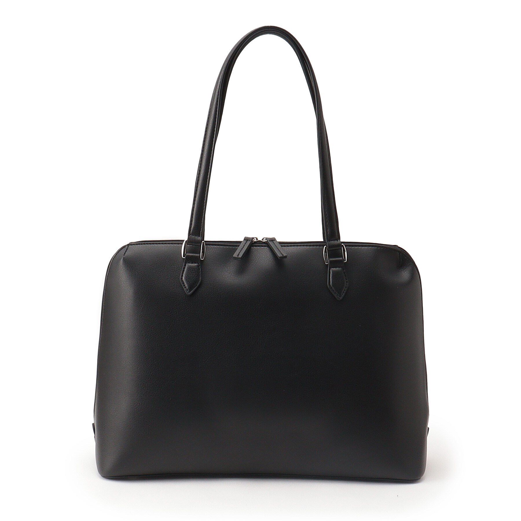 UNTITLED「【A4書類・PC収納可】お仕事トート」|トートバッグ|ブラック(519)