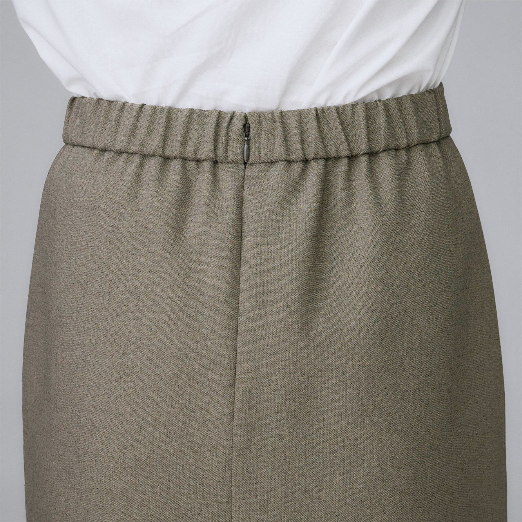 UNTITLED「【セットアップ可/洗える】スラブナロースカート」|スカート|