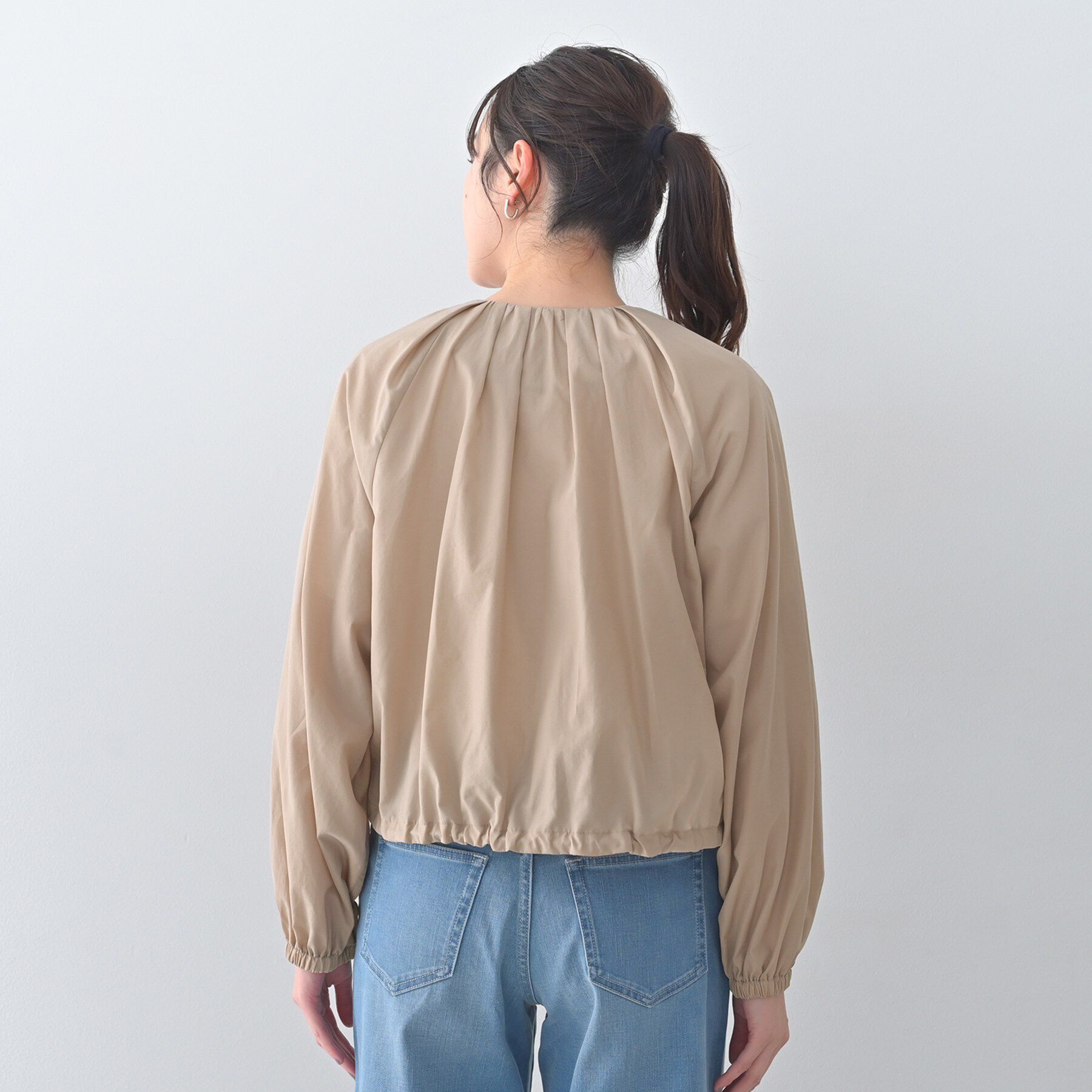 UNTITLED「【セットアップ可/はっ水】シャイニータイプライターブルゾン」|ブルゾン・スタジャン|