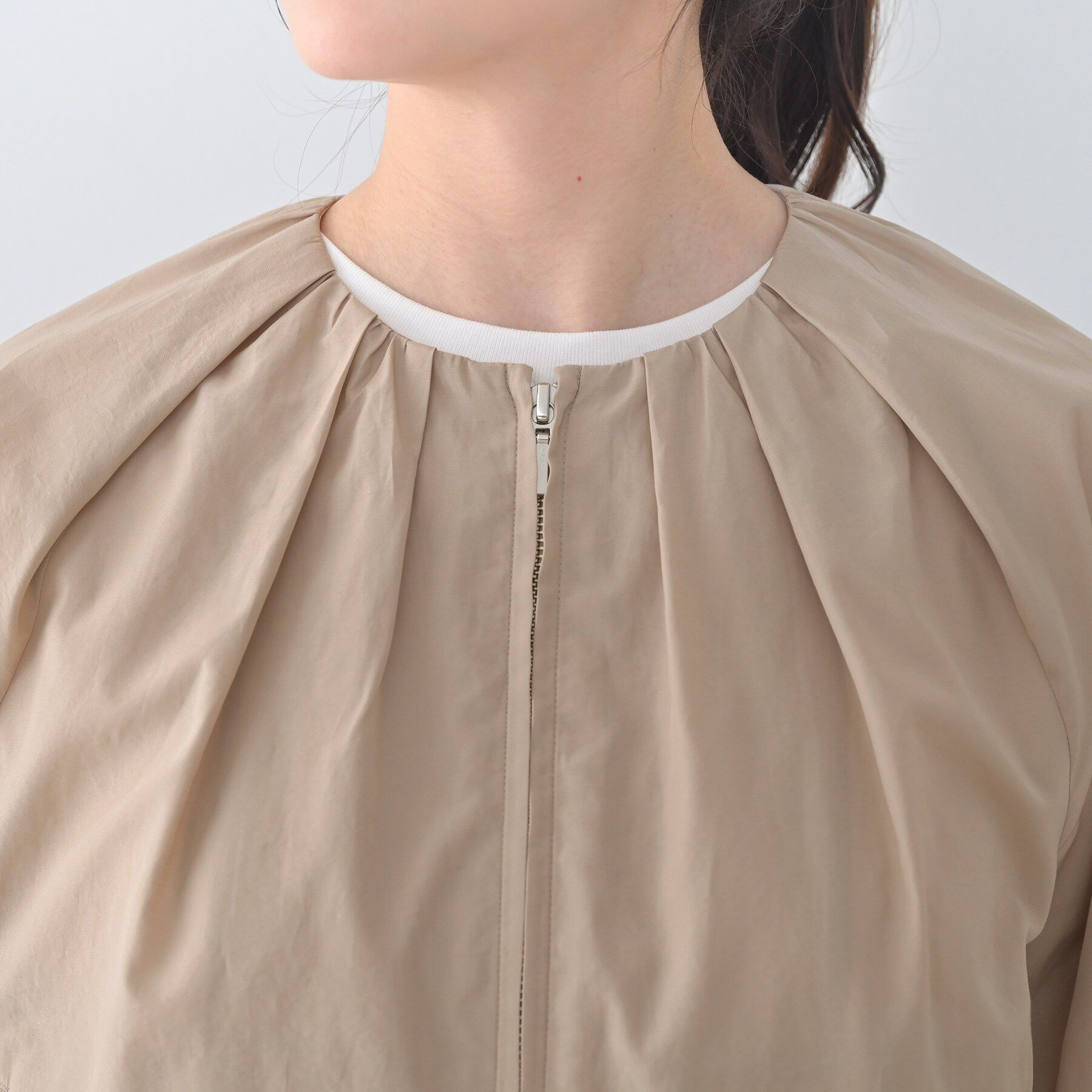 UNTITLED「【セットアップ可/はっ水】シャイニータイプライターブルゾン」|ブルゾン・スタジャン|