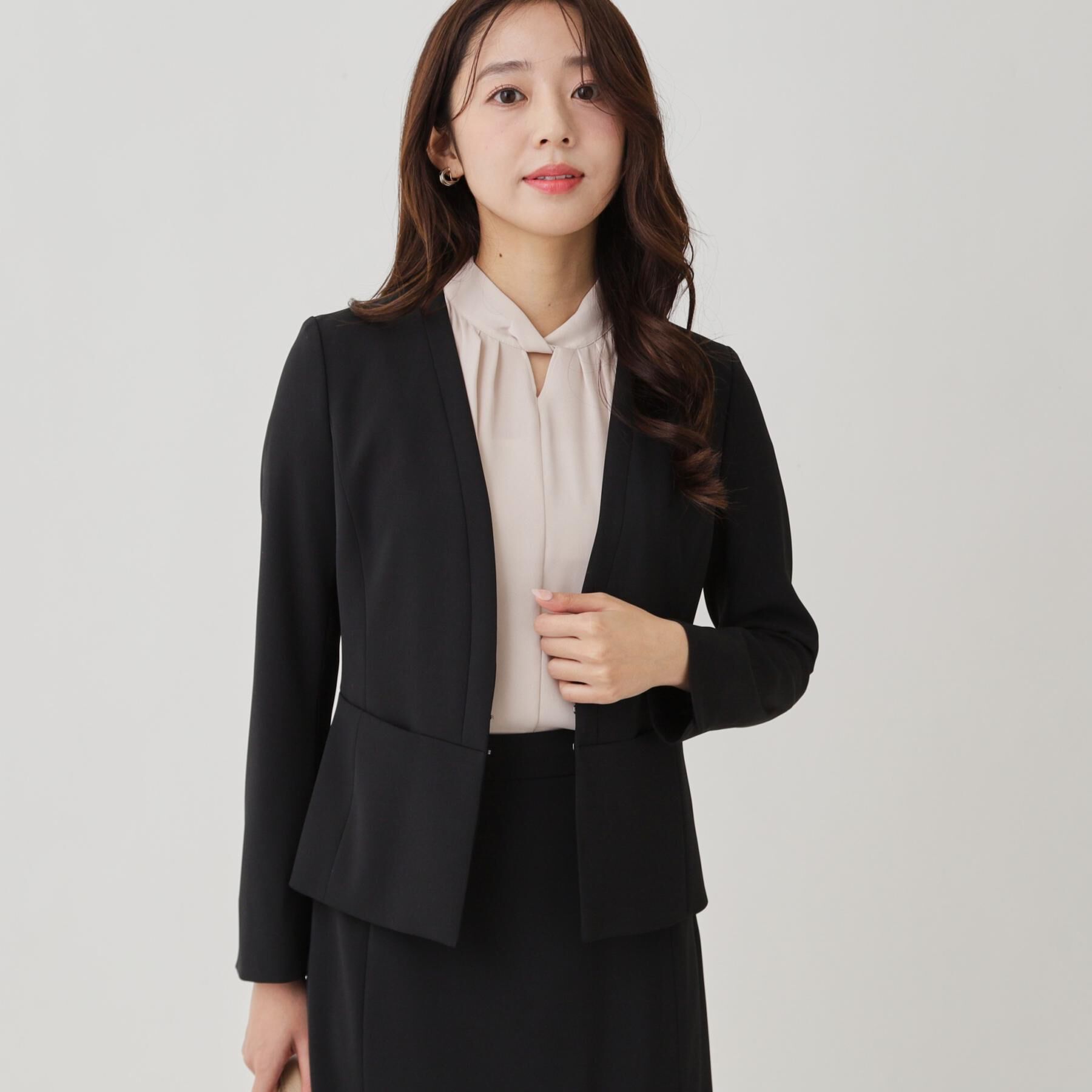 COUP DE CHANCE「【手洗い可／日本製】パフスリーブブラウス」|シャツ・ブラウス|