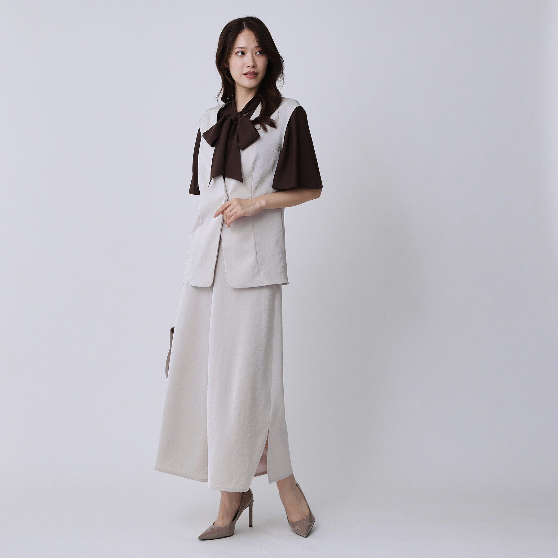 COUP DE CHANCE「【手洗い可／日本製】カラーレスジレ」|ベスト・ジレ|