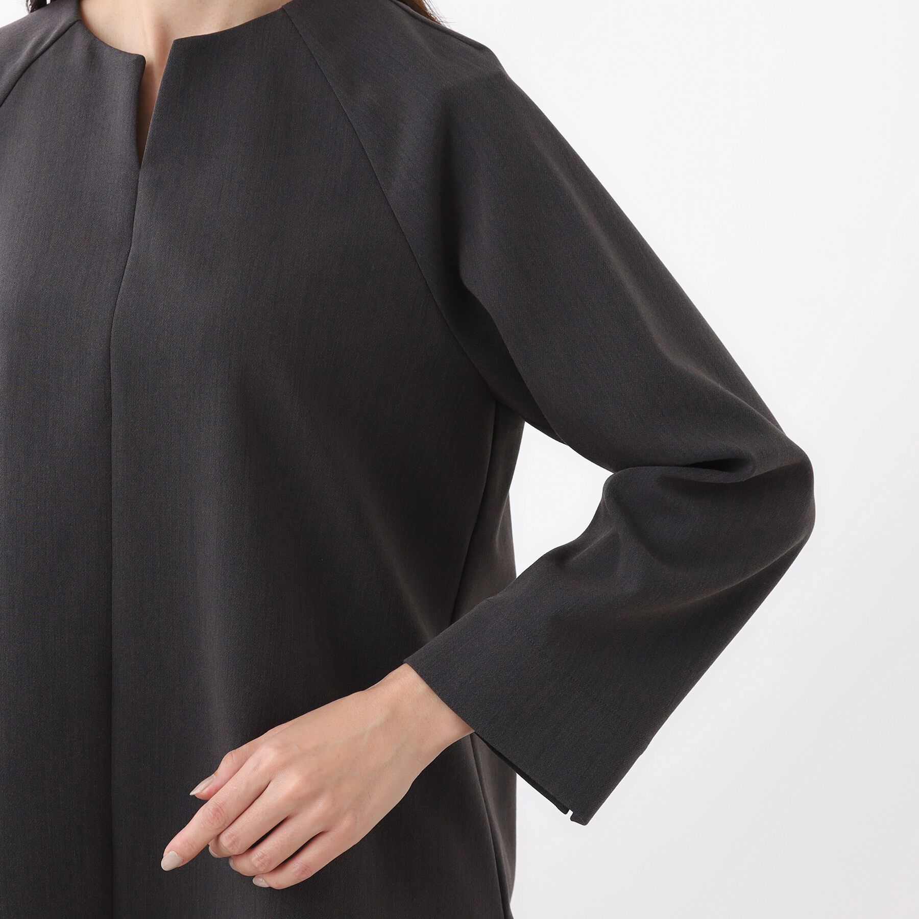 Reflect「【レイヤードスタイル◎／セットアップ可】ラグランスリーブプルオーバー」|シャツ・ブラウス|