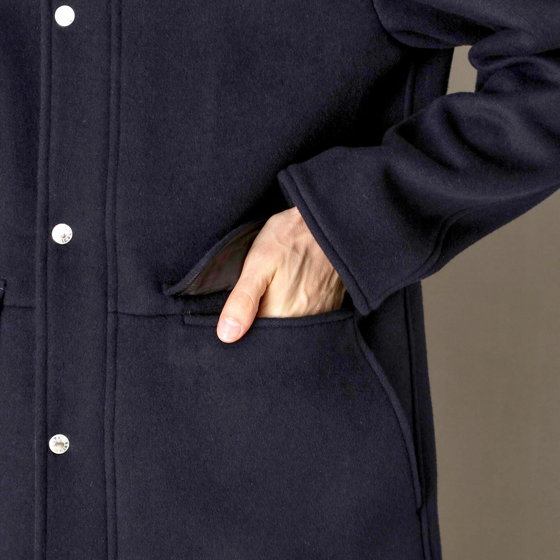 DRESSTERIOR「ウールハンティングジャケット」|ブルゾン・スタジャン|