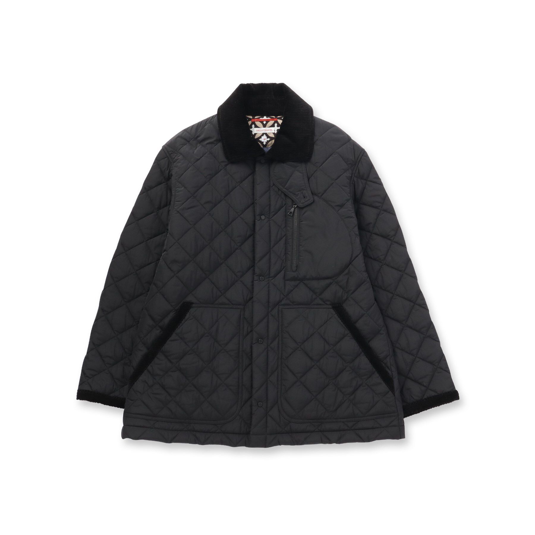 DRESSTERIOR「キルティング ハンティングジャケット」|ブルゾン・スタジャン|