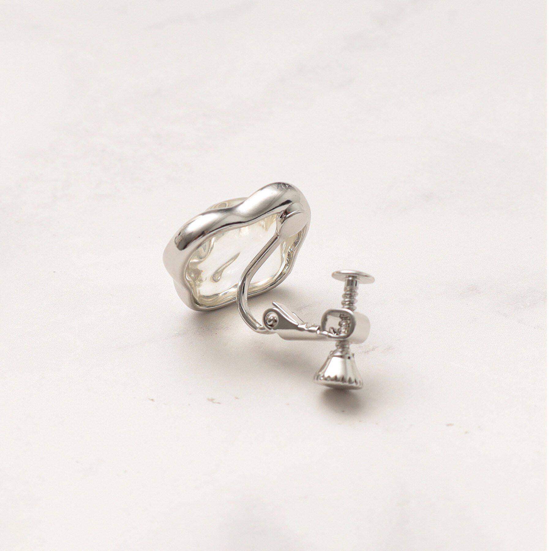 grove「ニュアンスメタルクリアイヤリング」|イヤリング|