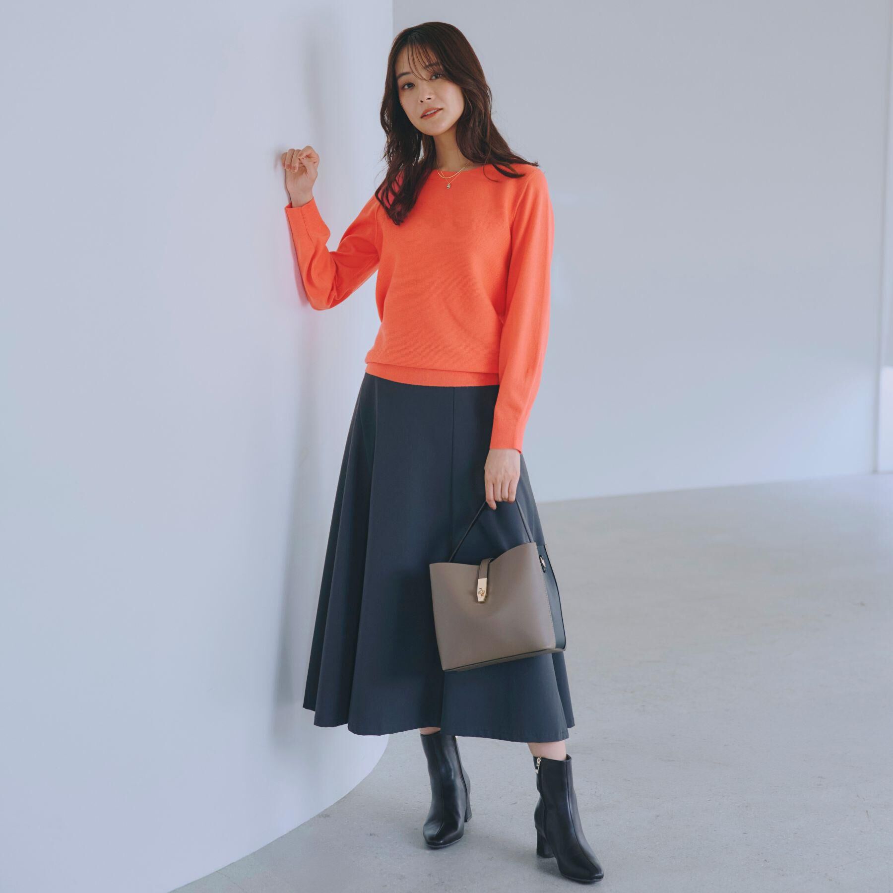 grove「【最終お値下げ！】ガーターボートネックプルオーバー【洗える/毛玉軽減】」|ニット・セーター|