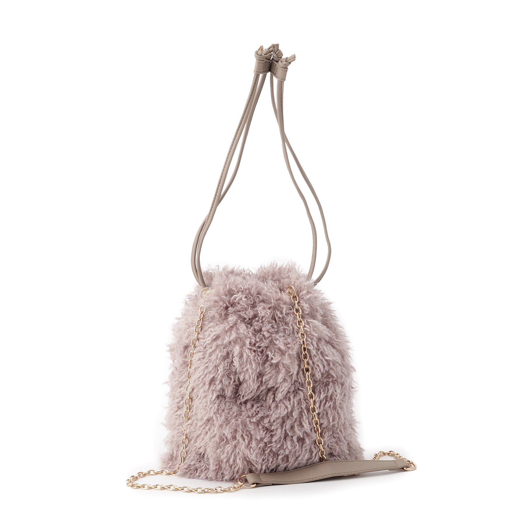 grove「プードル巾着チェーンショルダー」|ショルダー・メッセンジャー|