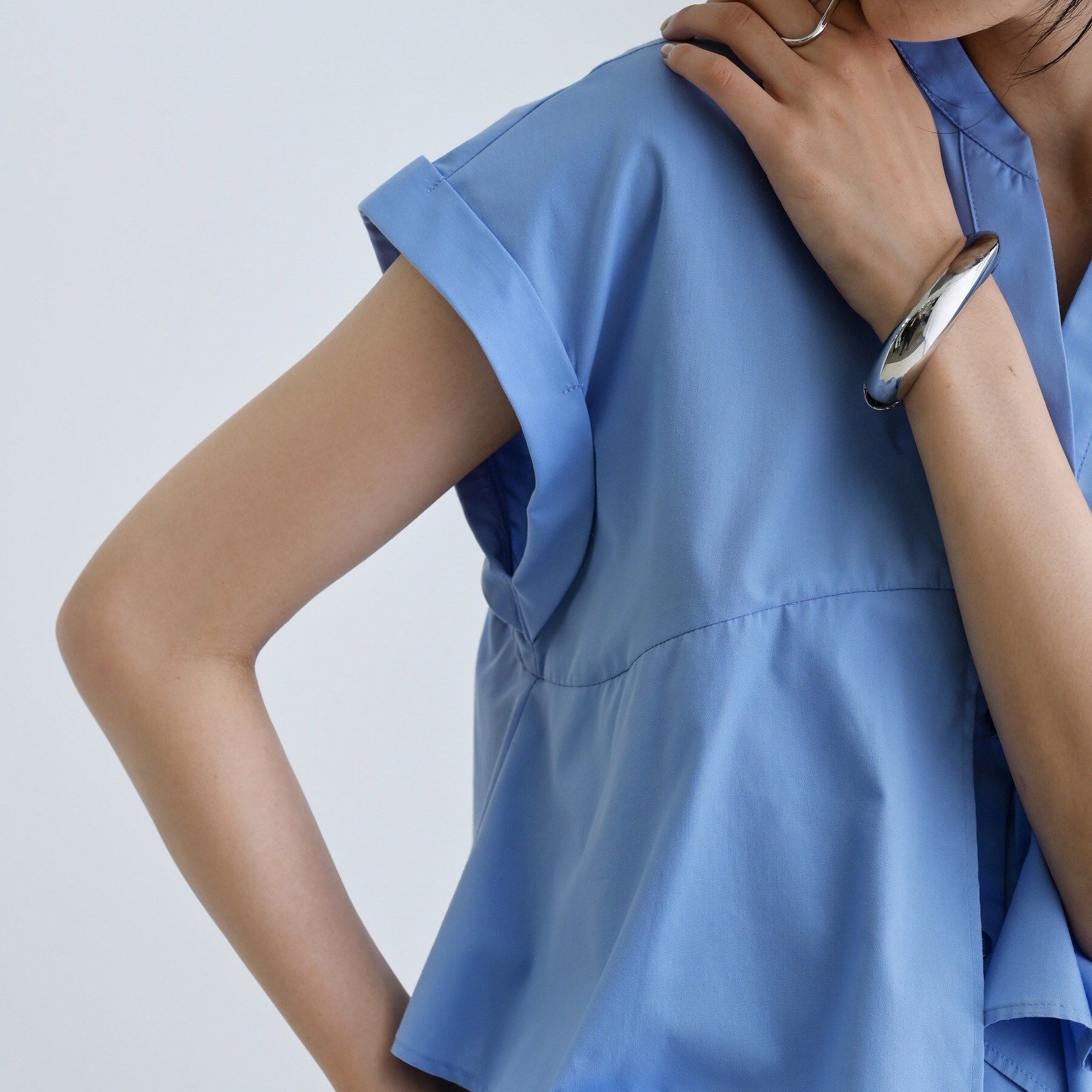 GALLEST「2WAYペプラムシャツ」|シャツ・ブラウス|