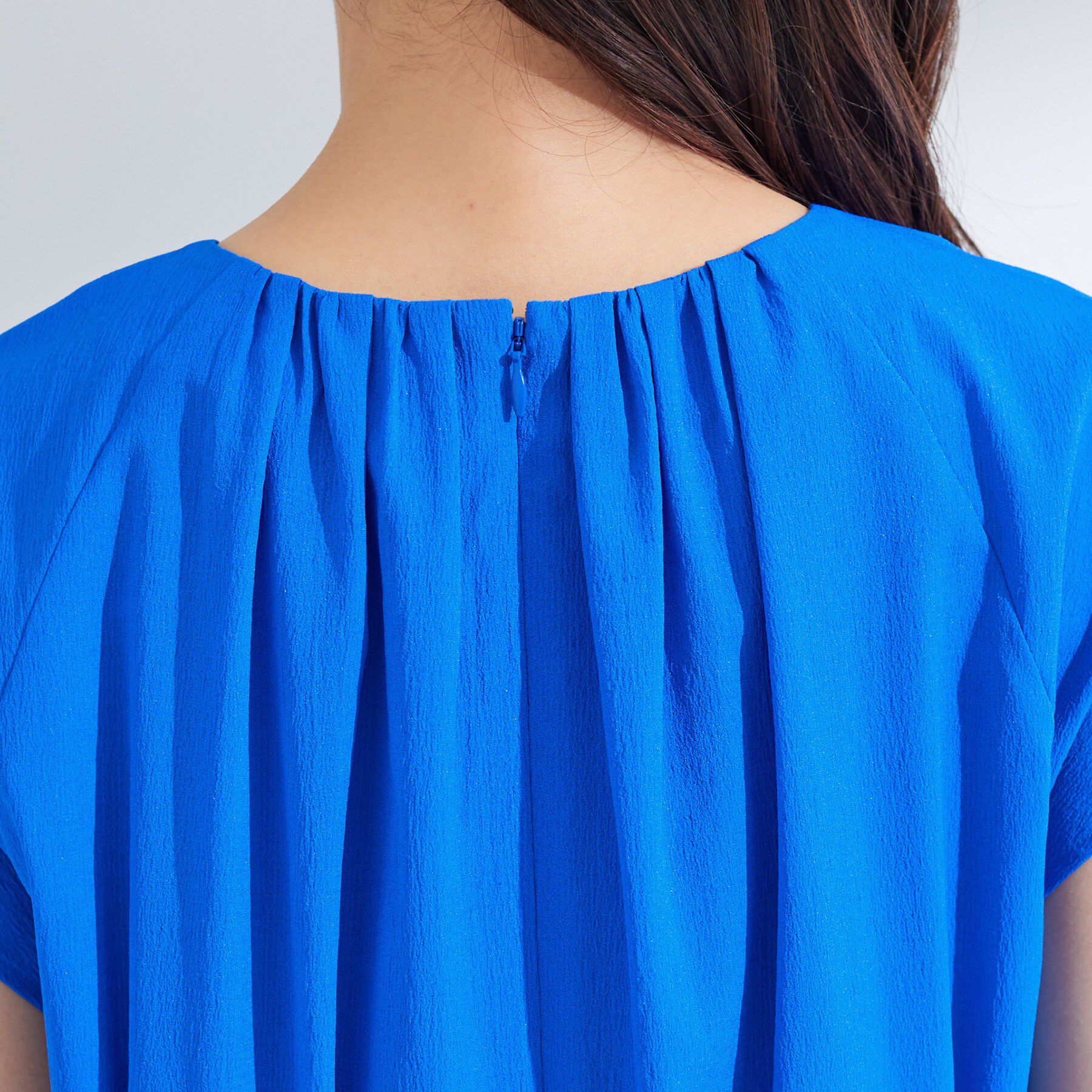 INDIVI「【1枚でコーデ完成！】タックワンピース」|ワンピース|