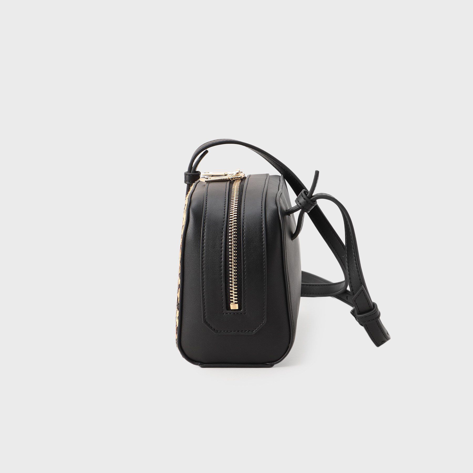 INDIVI「アニマルハラコ ボストンショルダー」|ショルダー・メッセンジャー|