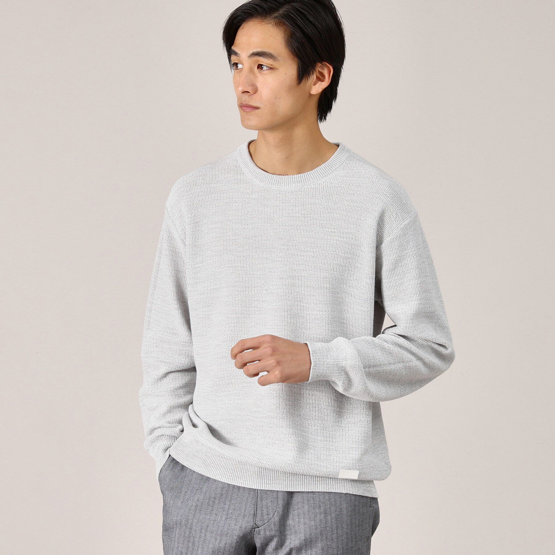 TAKEO KIKUCHI「スプリング メランジ ニット」|ニット・セーター|