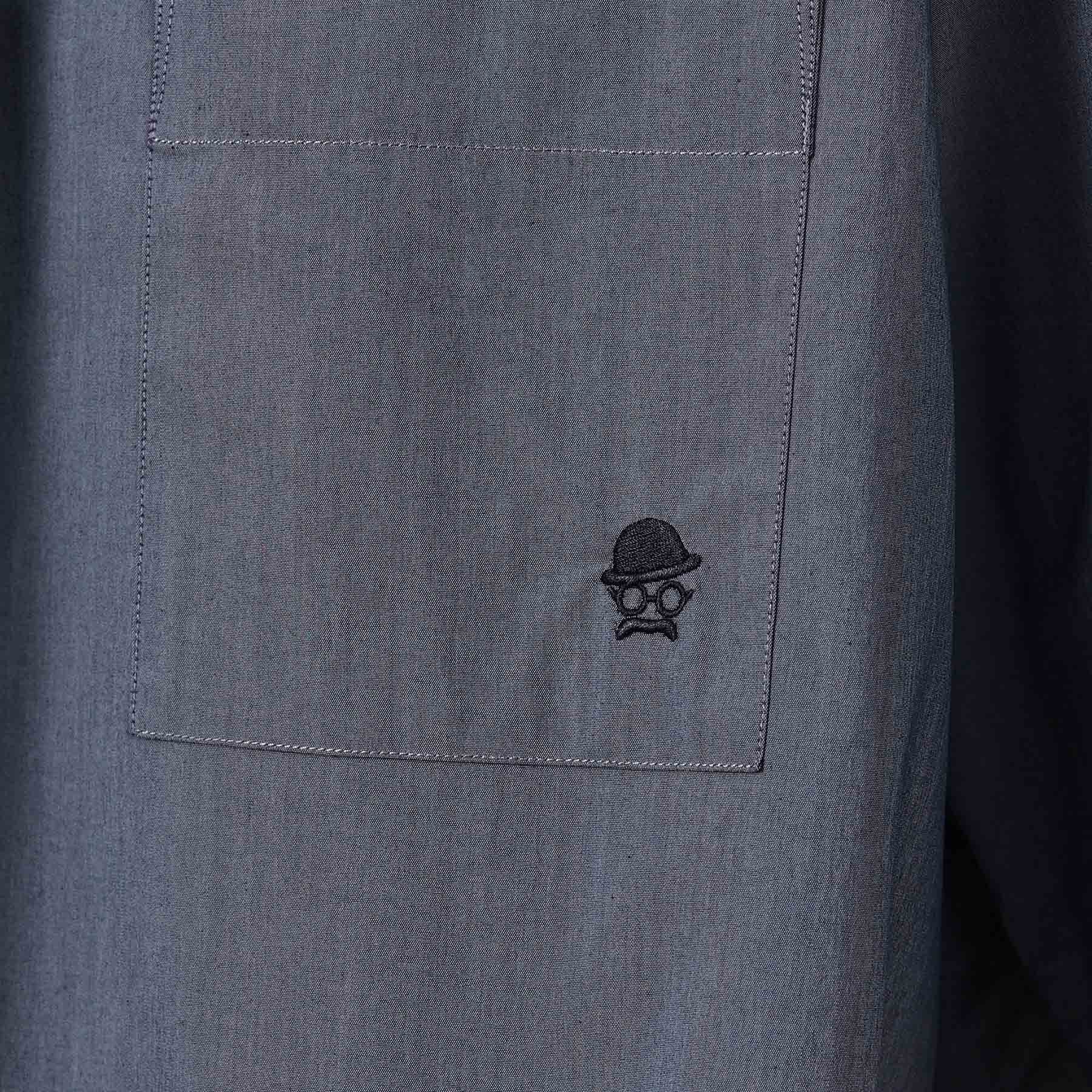 TAKEO KIKUCHI「【LIMITED】ワンポイント刺繍 半袖シャツ」|シャツ・ブラウス|