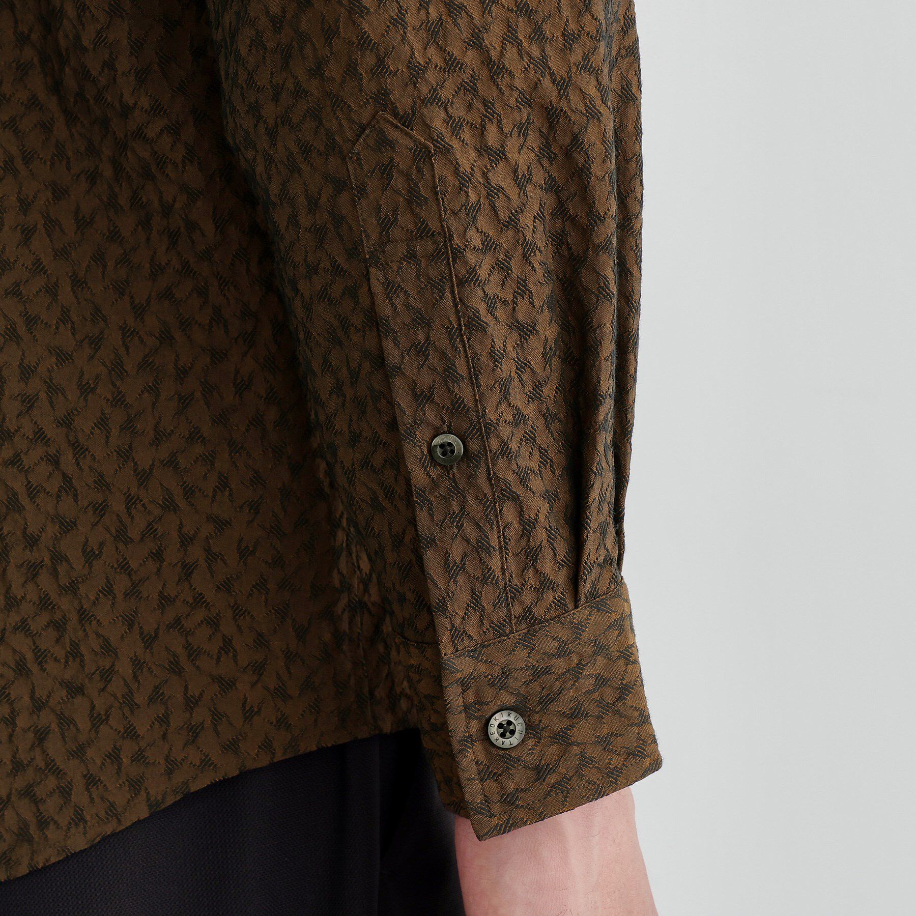 TAKEO KIKUCHI「【Made in JAPAN】播州織 ドビー千鳥シャツ」|シャツ・ブラウス|