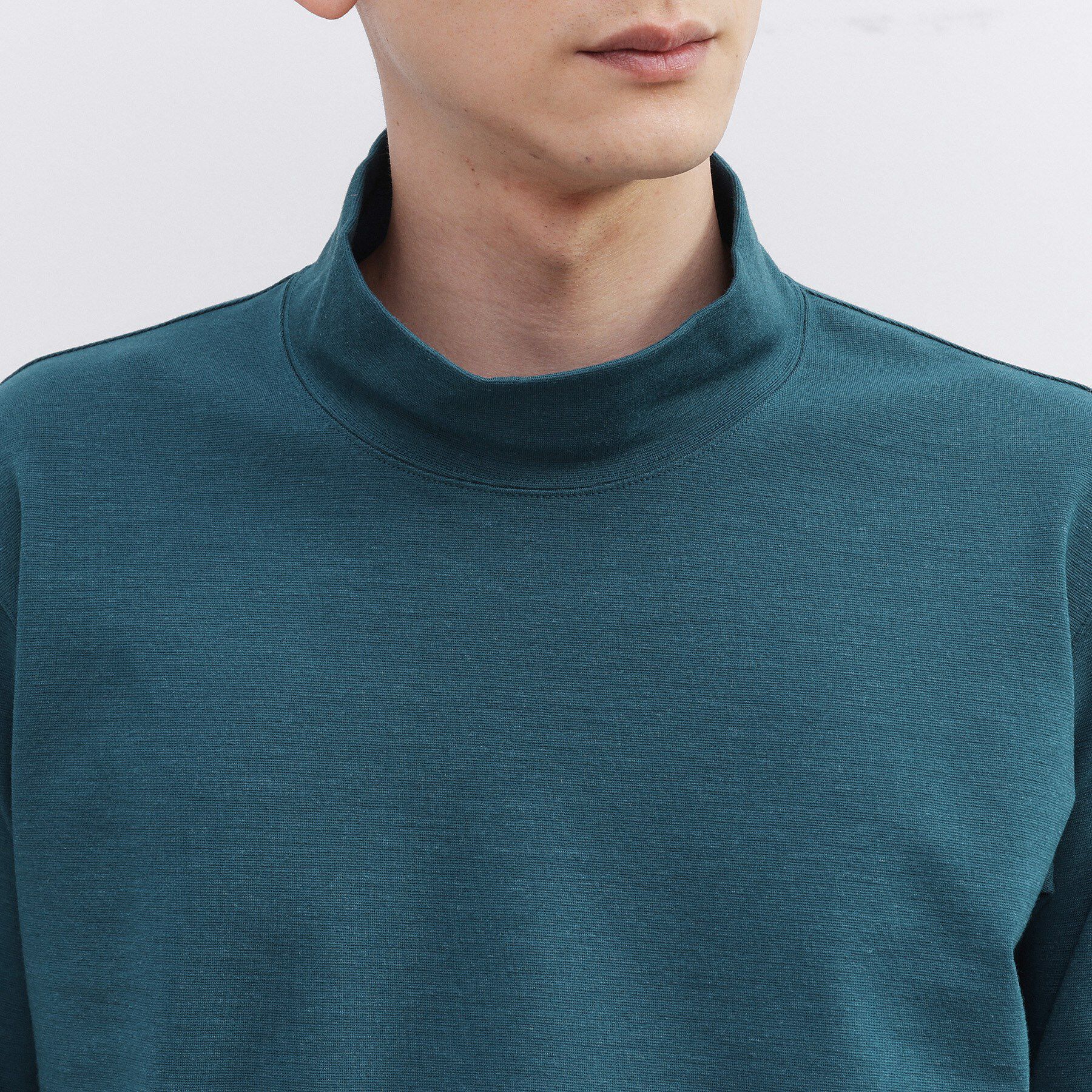 TAKEO KIKUCHI「【Sサイズ～】ウォーム ミラノリブ オフネック プルオーバー」|Tシャツ・カットソー|