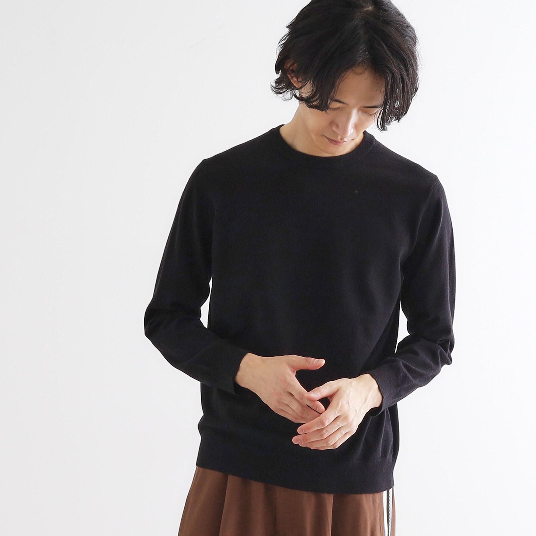 tk.TAKEO KIKUCHI「ハイゲージコンパクトニットクルー」|ニット・セーター|