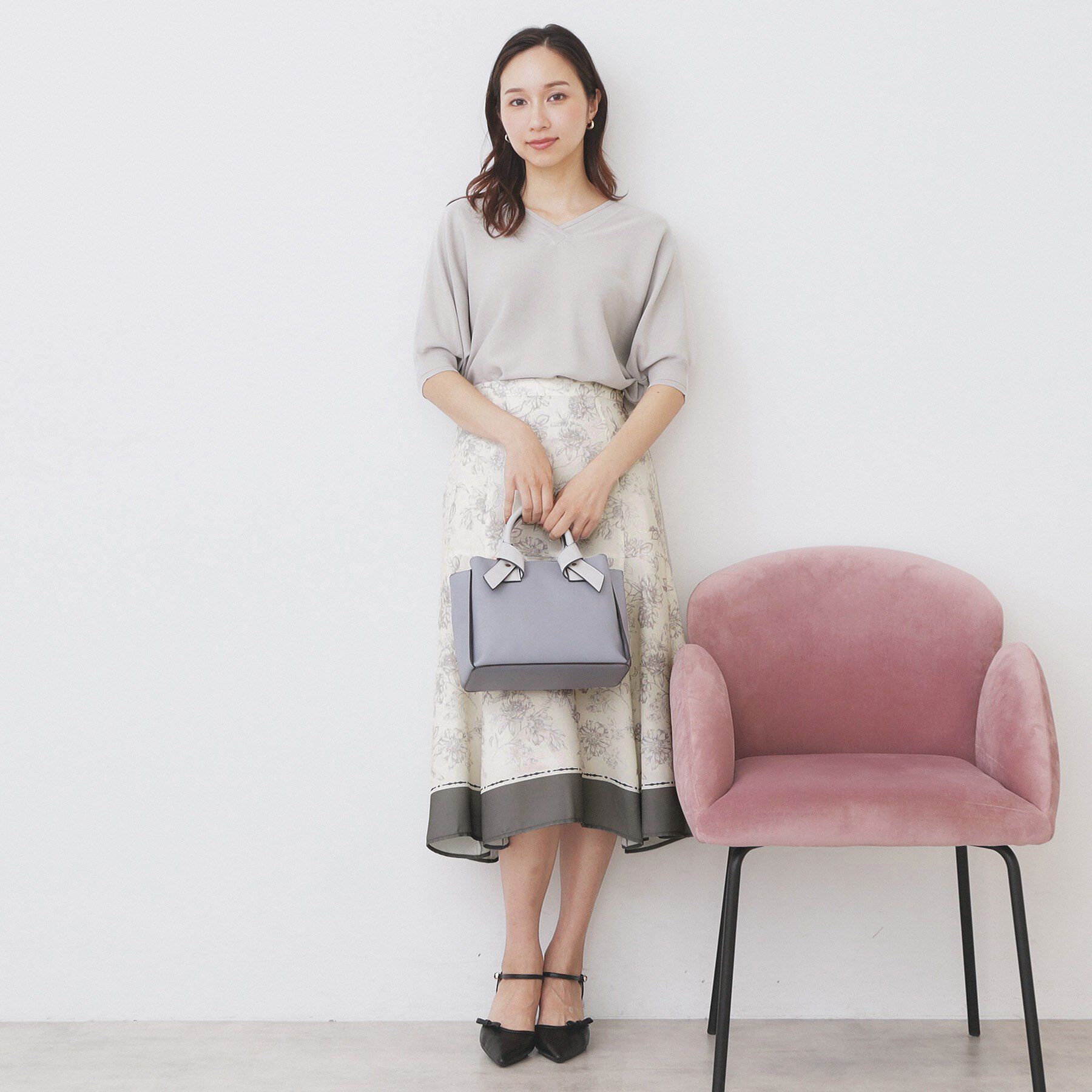 index「《5色展開》前後2WAY ドルマンスリーブニット【UVケア/抗ピル/洗濯機洗い可】」|ニット・セーター|