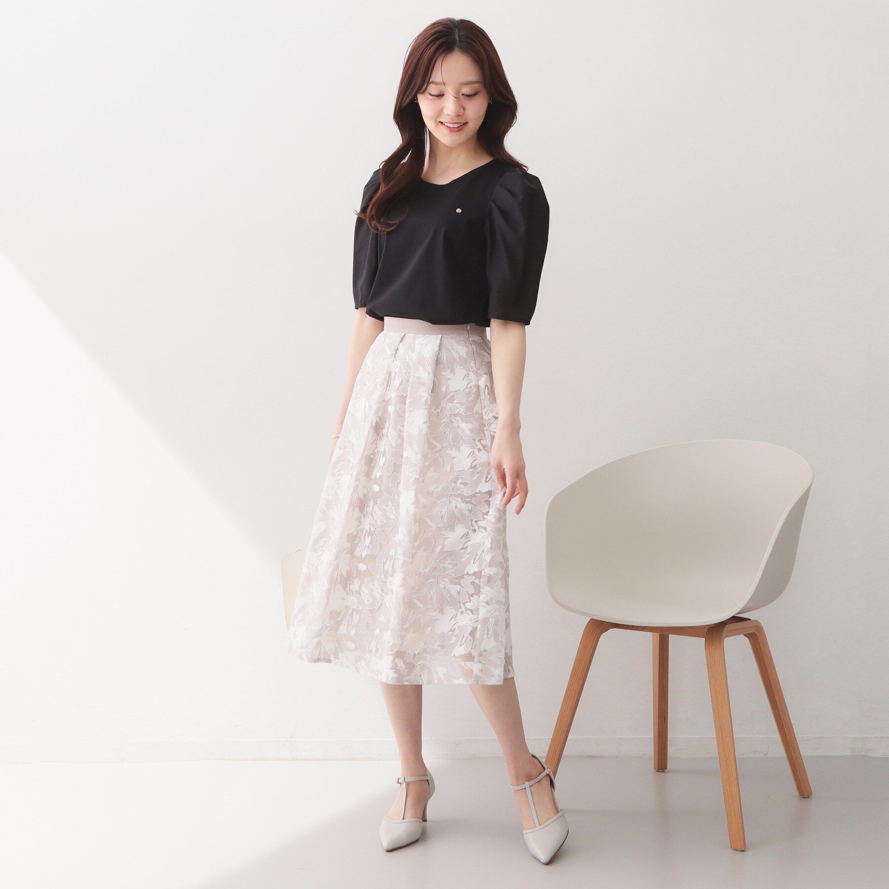 index「シアータックスリーブドッキングTシャツ【洗濯機OK／UVケア／接触冷感】」|Tシャツ・カットソー|