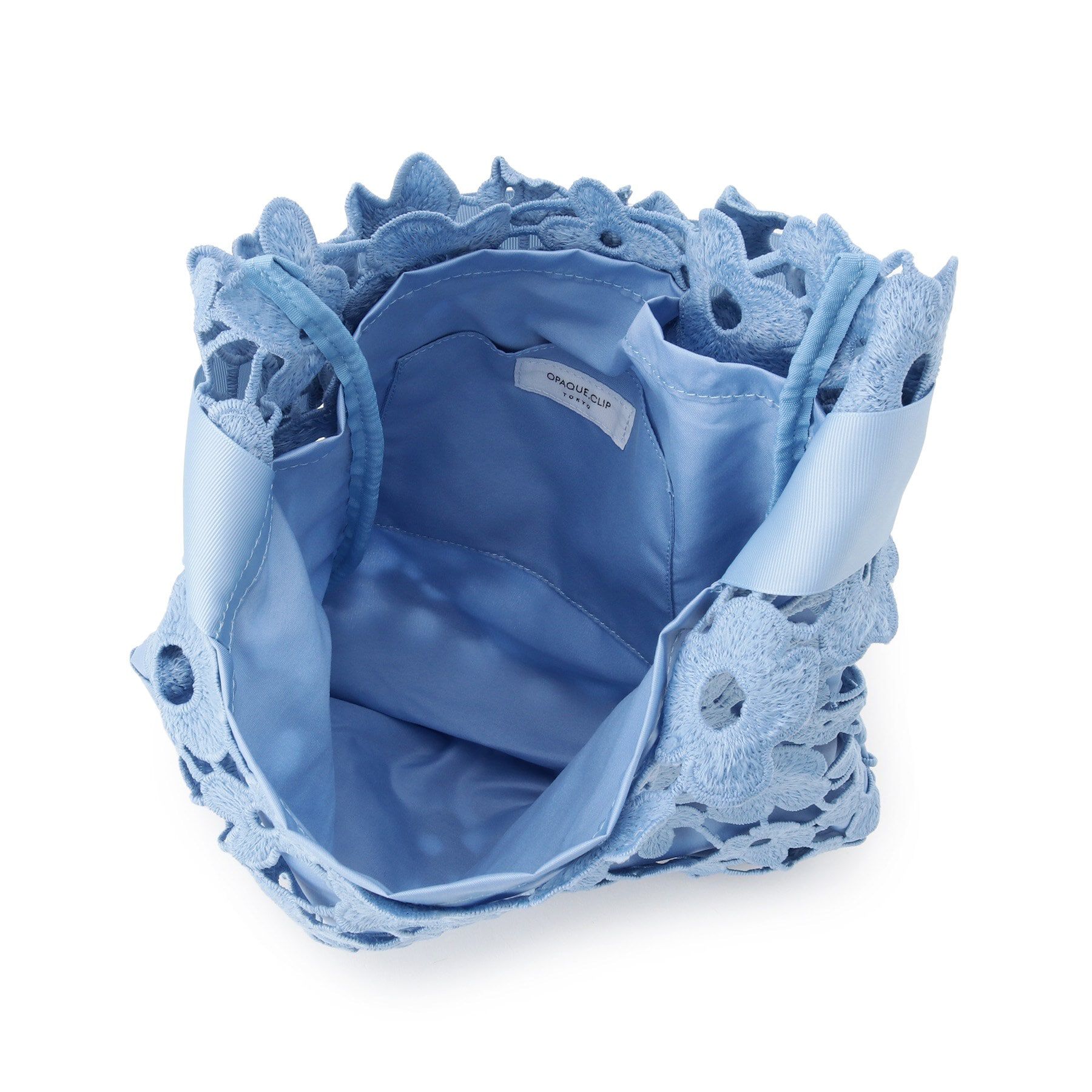 OPAQUE.CLIP「フラワーレーストートバッグ」|トートバッグ|