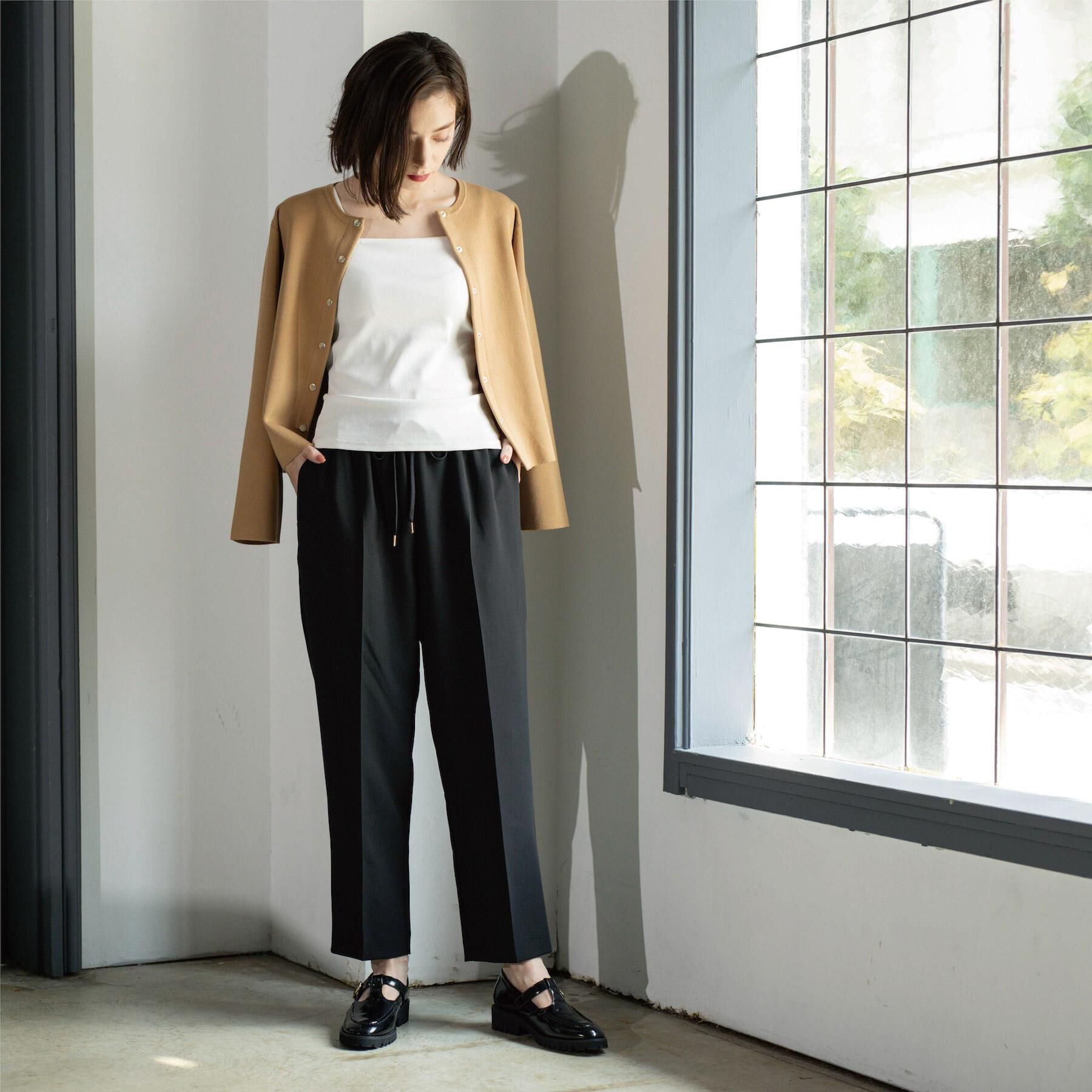 OPAQUE.CLIP「ストレッチ美脚イージーテーパードパンツ【防シワ/洗濯機洗い可】」|その他|