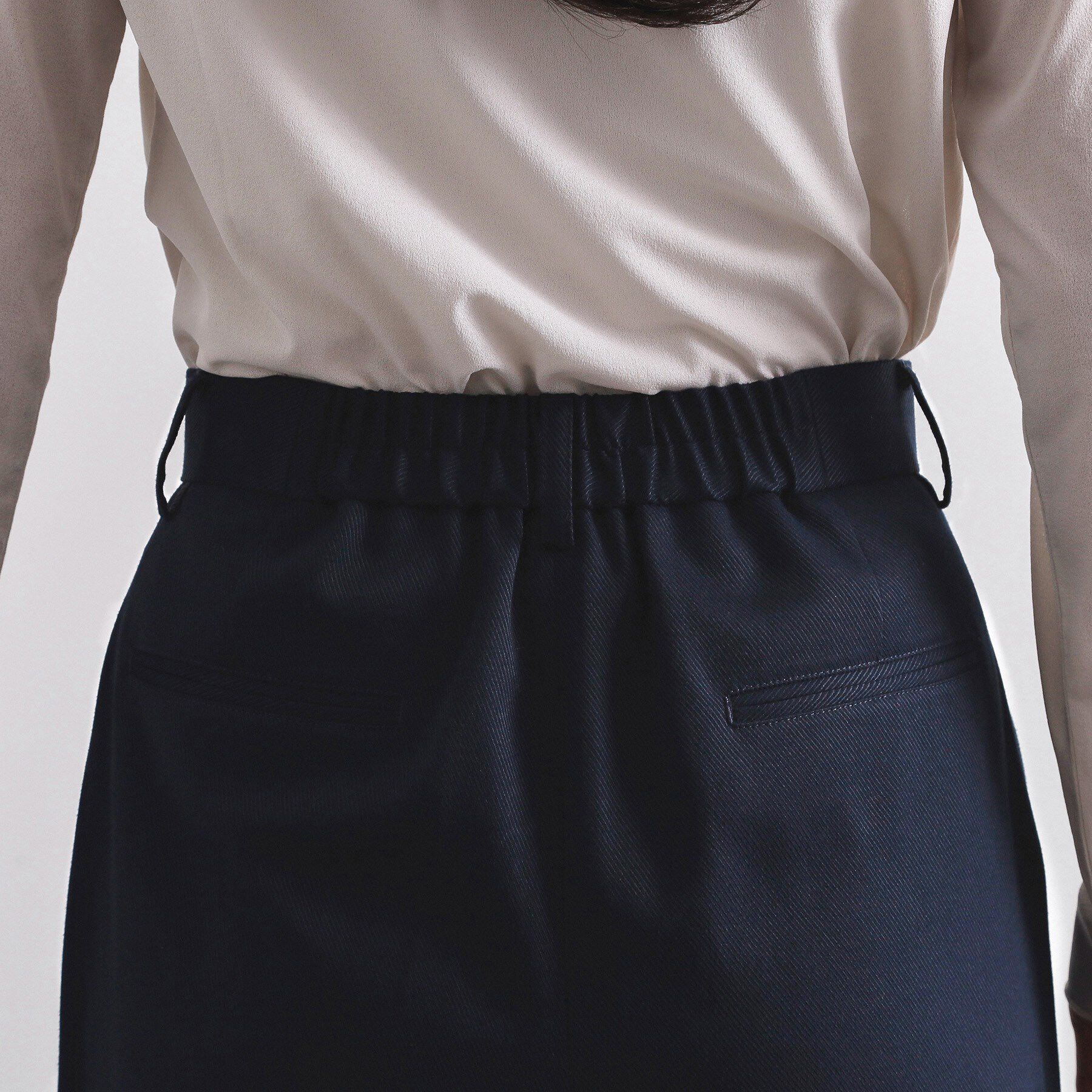 OPAQUE.CLIP「カルゼタックワイドパンツ【洗濯機OK】」|その他|