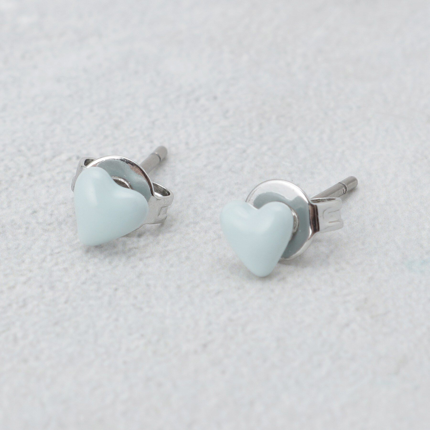 OPAQUE.CLIP「ミニハートピアス」|ピアス|ブルー(091)