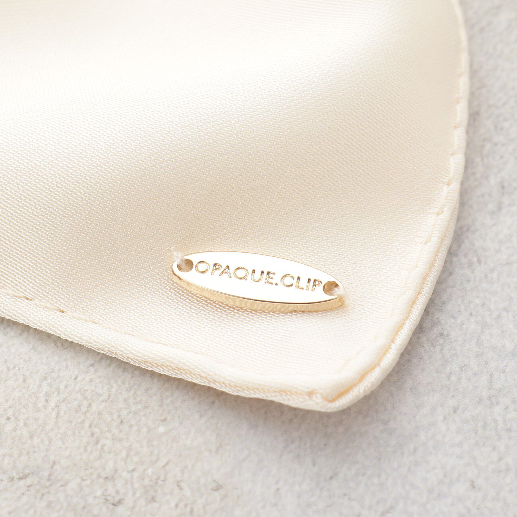 OPAQUE.CLIP「スクエアデザインサテンシュシュ」|その他|