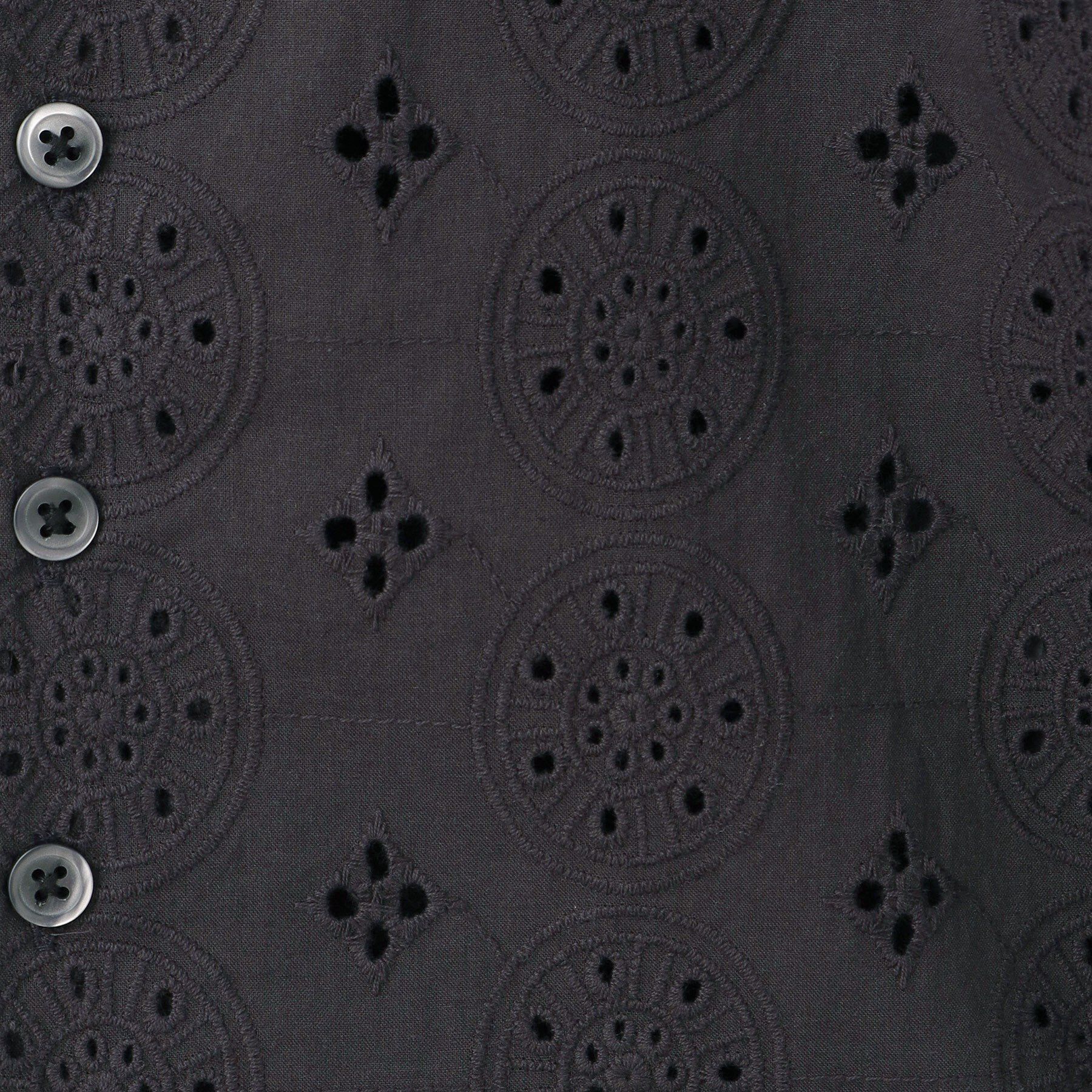 THE SHOP TK「【120-150】刺繍オープンカラーシャツSS」|シャツ・ブラウス|