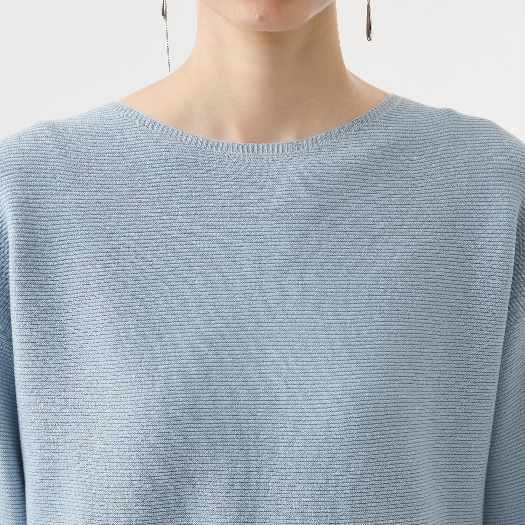 THE SHOP TK「【S-XLサイズ/選べる7色】どこから見ても美しい ガーターニット/毛玉になりにくい/洗濯機OK」|ニット・セーター|