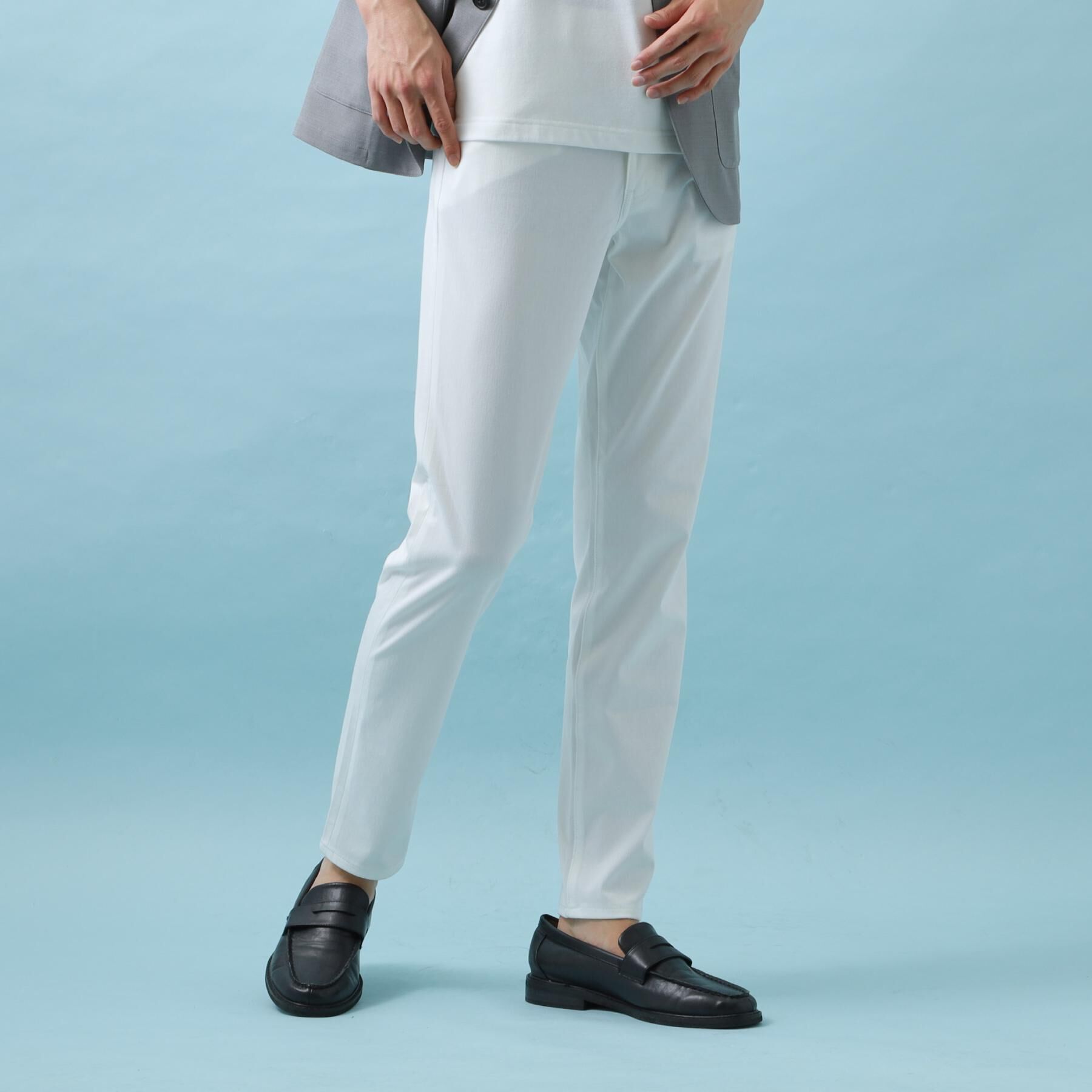 THE SHOP TK「プレミアムスキニーパンツ COOL 360&deg;ストレッチ／接触冷感／全4サイズ・4色展開」|その他|