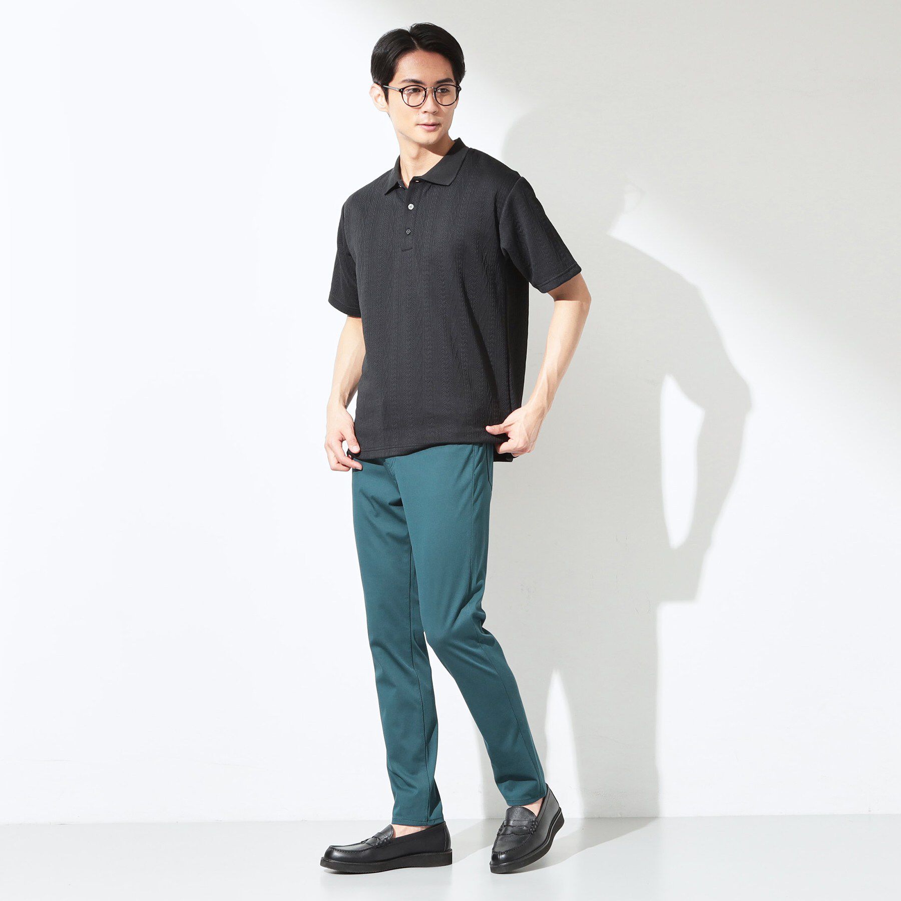 THE SHOP TK「プレミアムスキニーパンツ COOL 360&deg;ストレッチ／接触冷感／全4サイズ・4色展開」|その他|