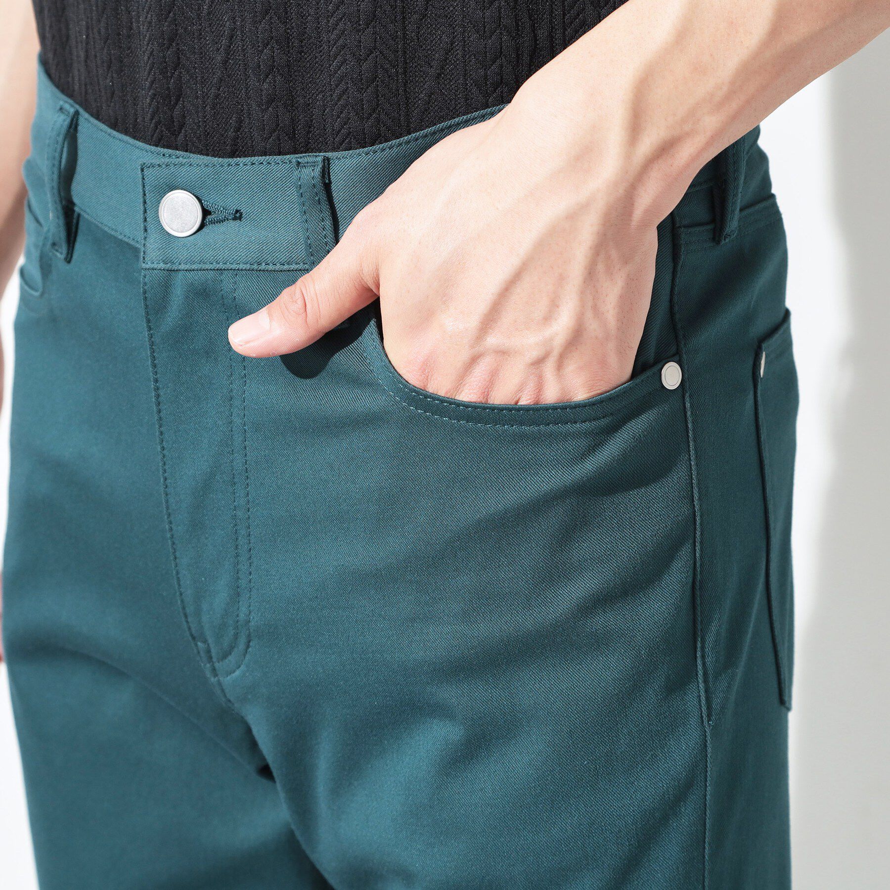 THE SHOP TK「プレミアムスキニーパンツ COOL 360&deg;ストレッチ／接触冷感／全4サイズ・4色展開」|その他|