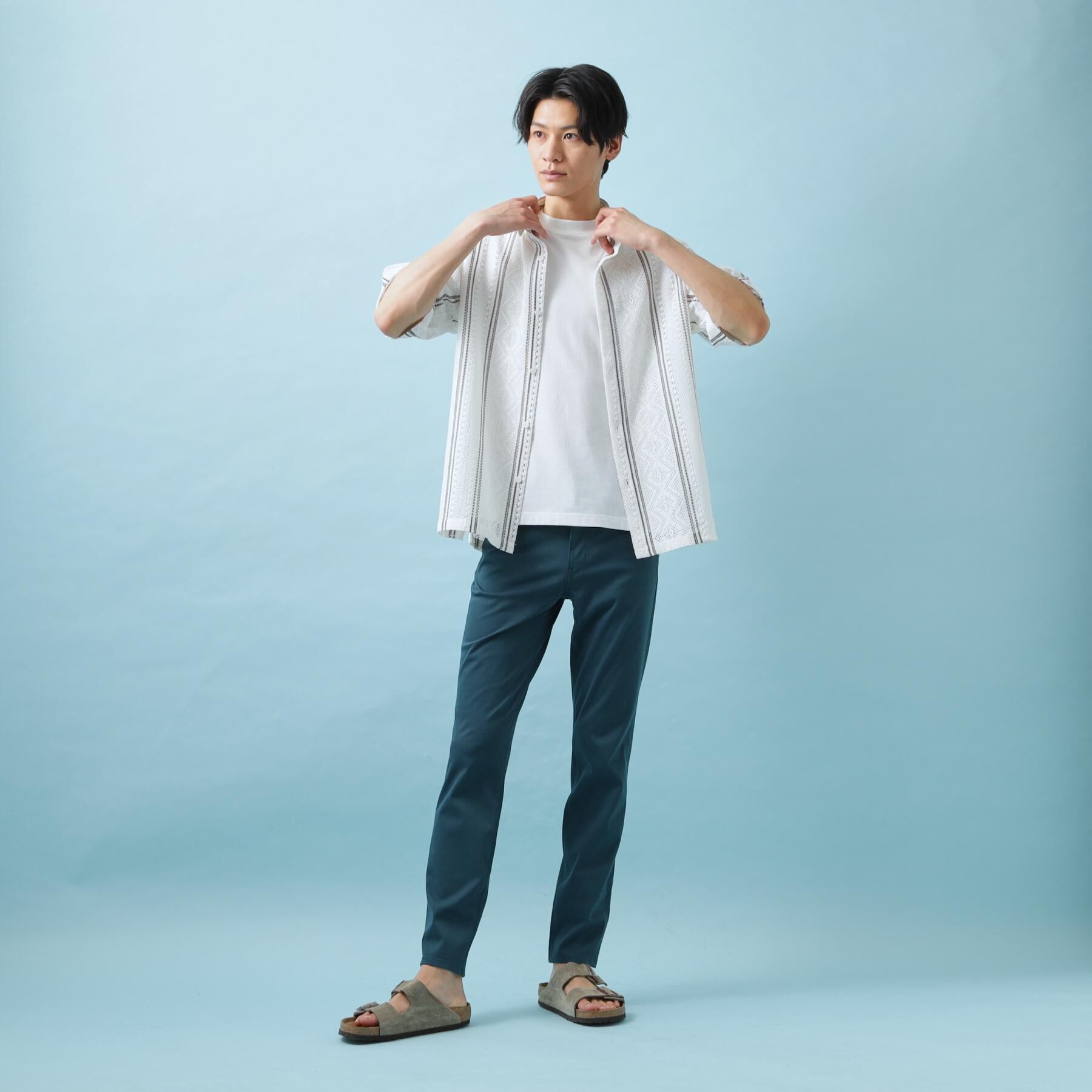 THE SHOP TK「プレミアムスキニーパンツ COOL 360&deg;ストレッチ／接触冷感／全4サイズ・4色展開」|その他|