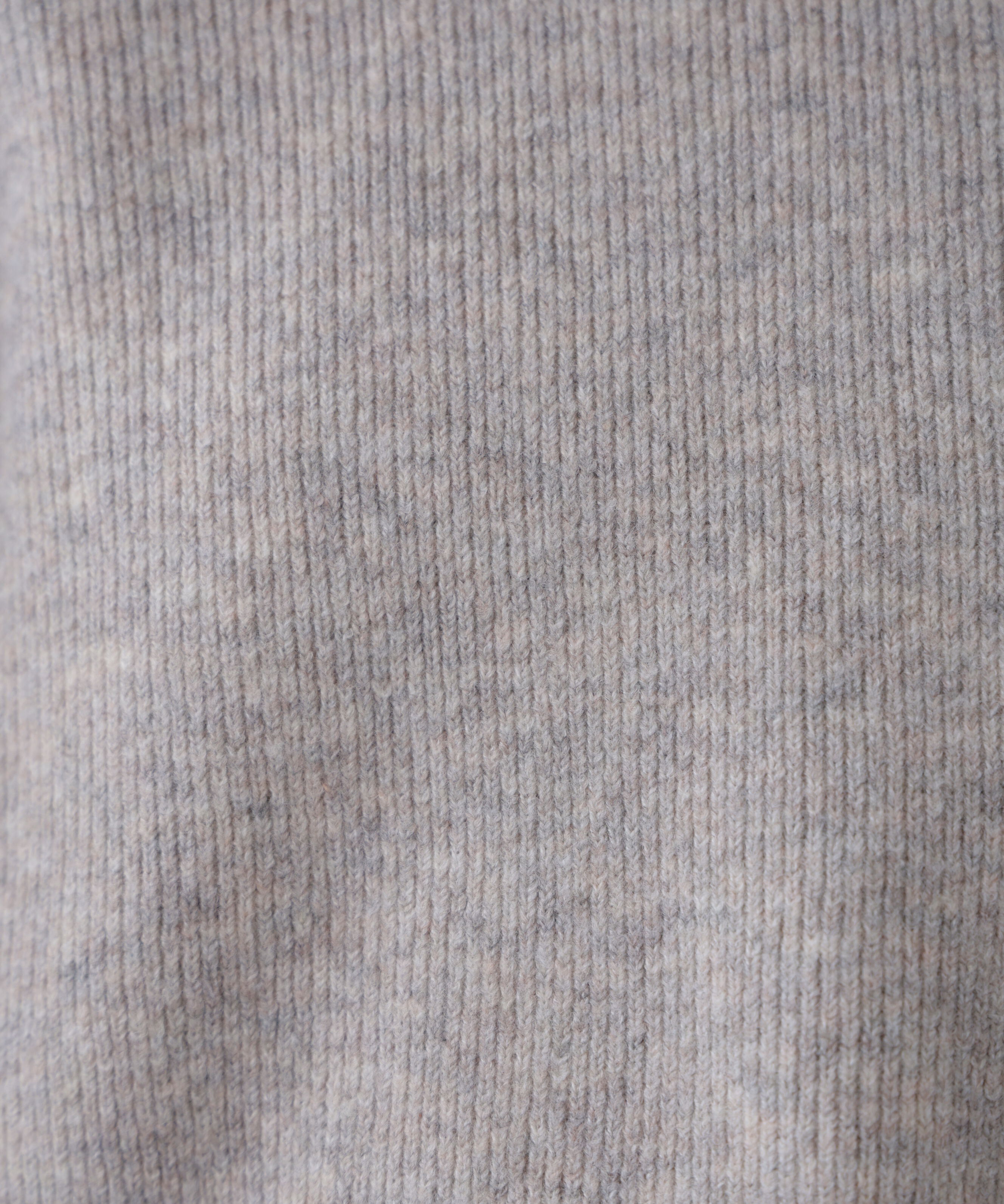  「杢ストレッチ総針配色ステッチニット」|ニット・セーター|