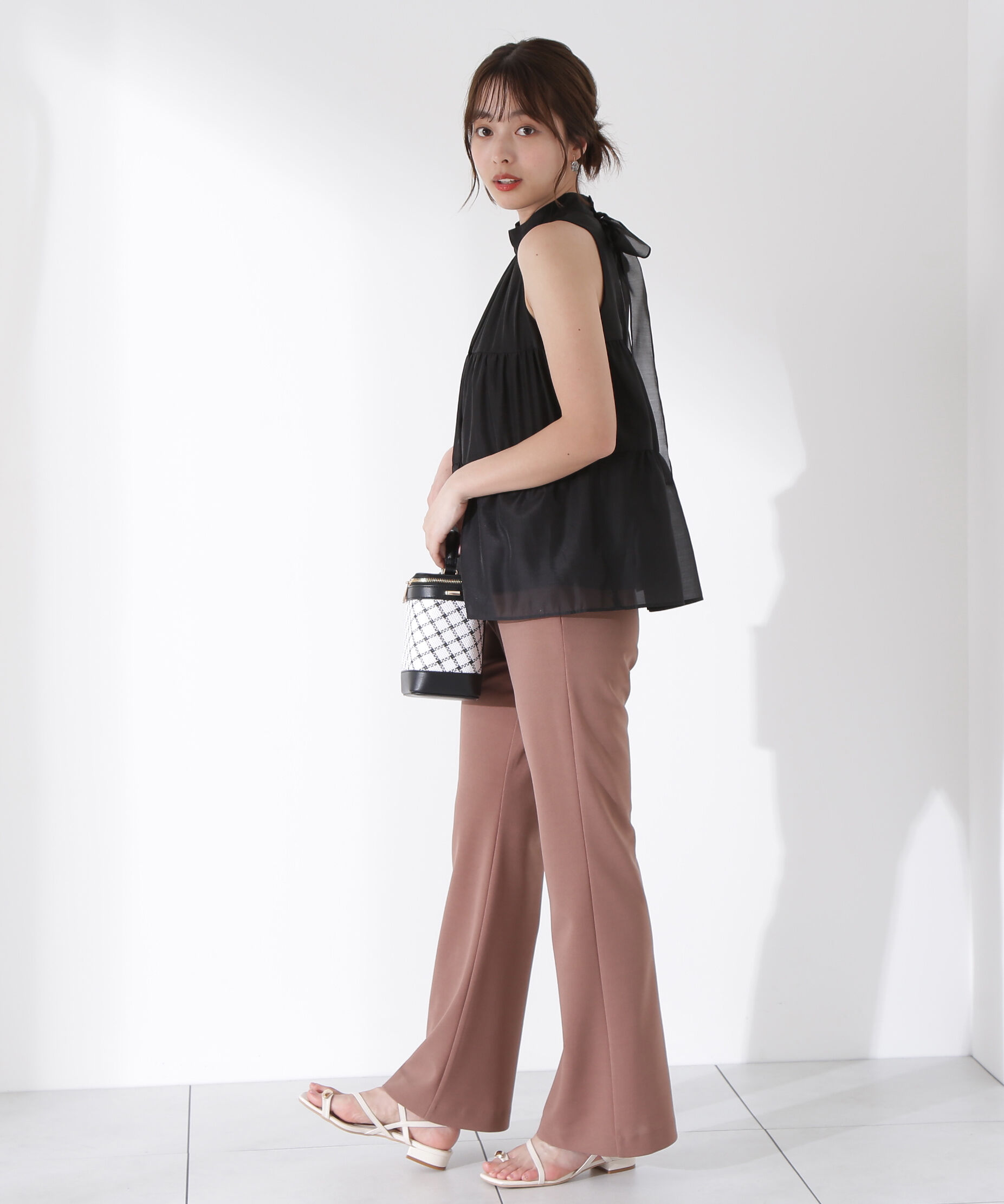 PROPORTION BODY DRESSING「ティアードボウタイブラウス」|シャツ・ブラウス|