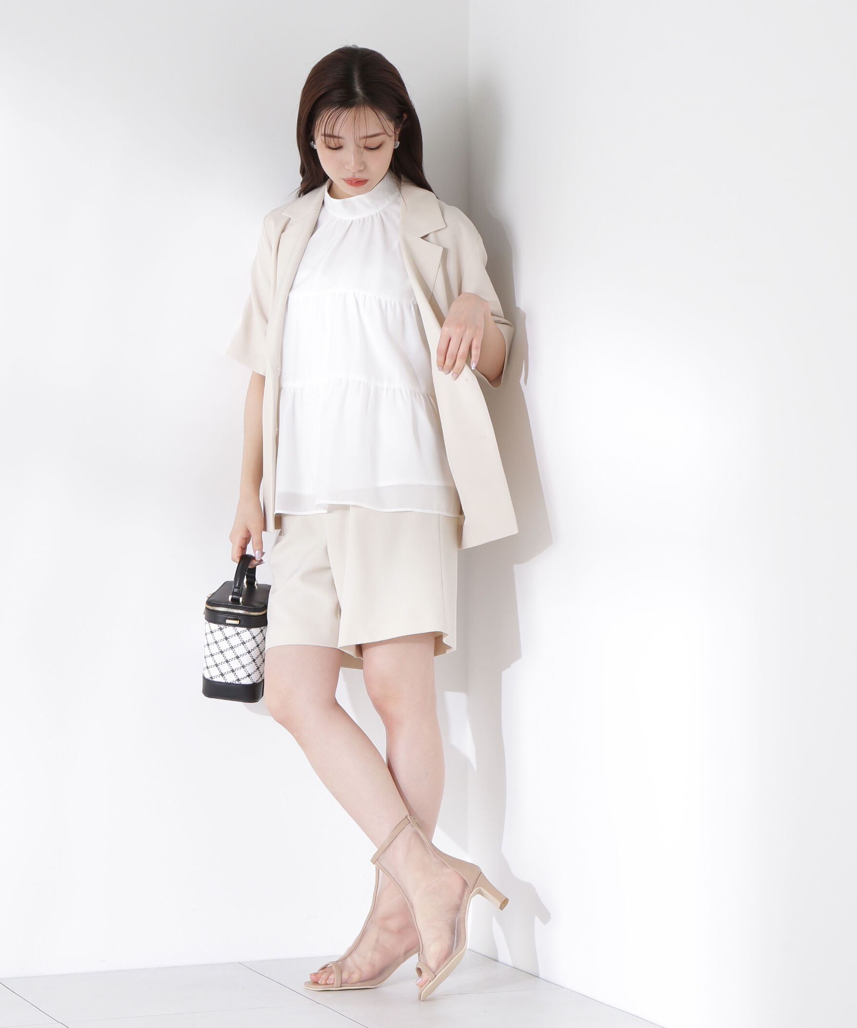 PROPORTION BODY DRESSING「ティアードボウタイブラウス」|シャツ・ブラウス|