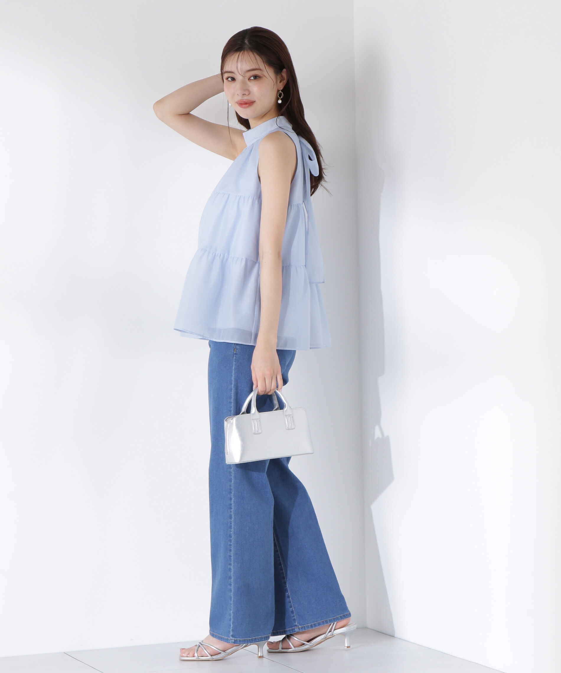 PROPORTION BODY DRESSING「ティアードボウタイブラウス」|シャツ・ブラウス|