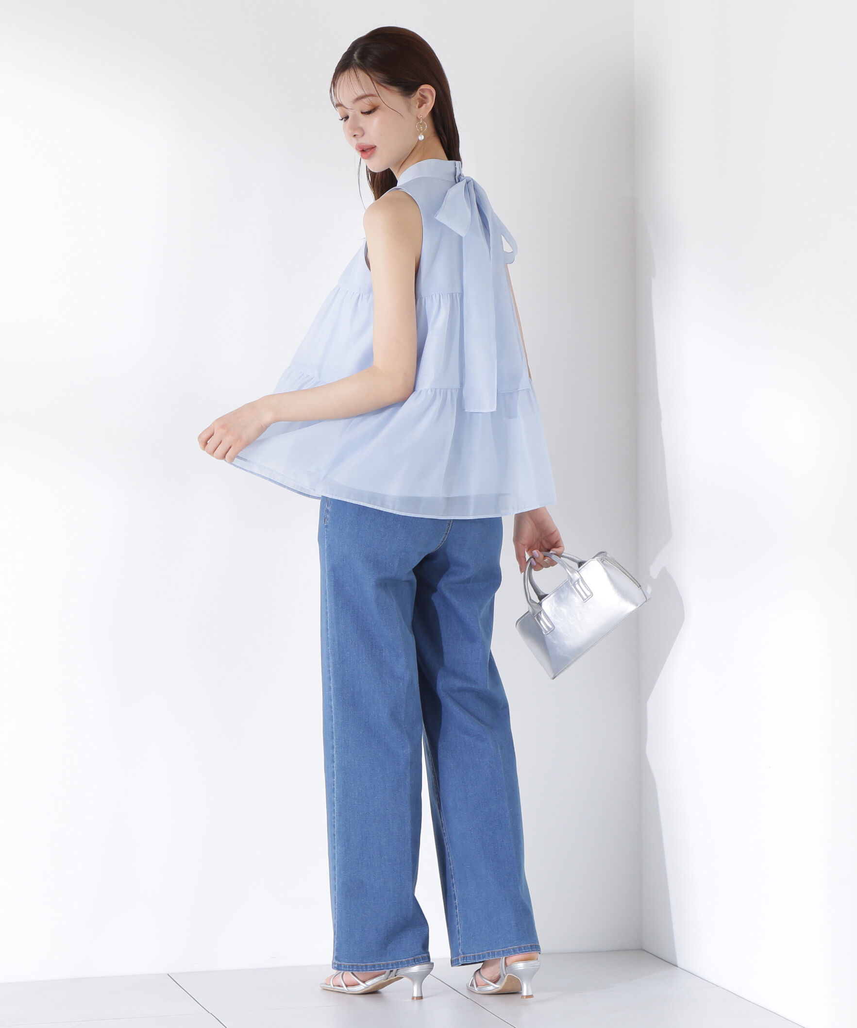 PROPORTION BODY DRESSING「ティアードボウタイブラウス」|シャツ・ブラウス|