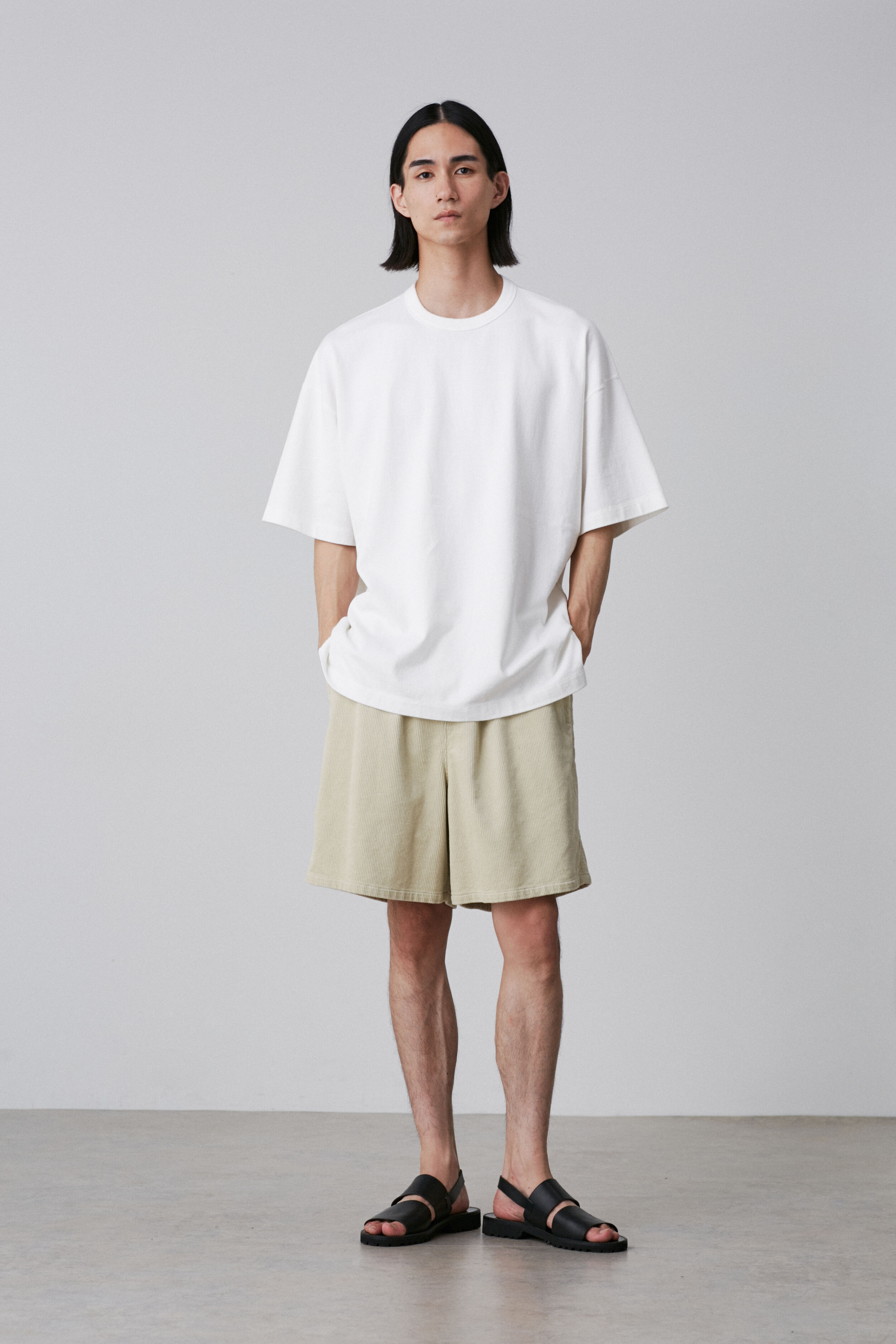 YLEVE 「YLEVE / ORGANIC COTTON CORDUROY SHORTS」|その他|イエロー