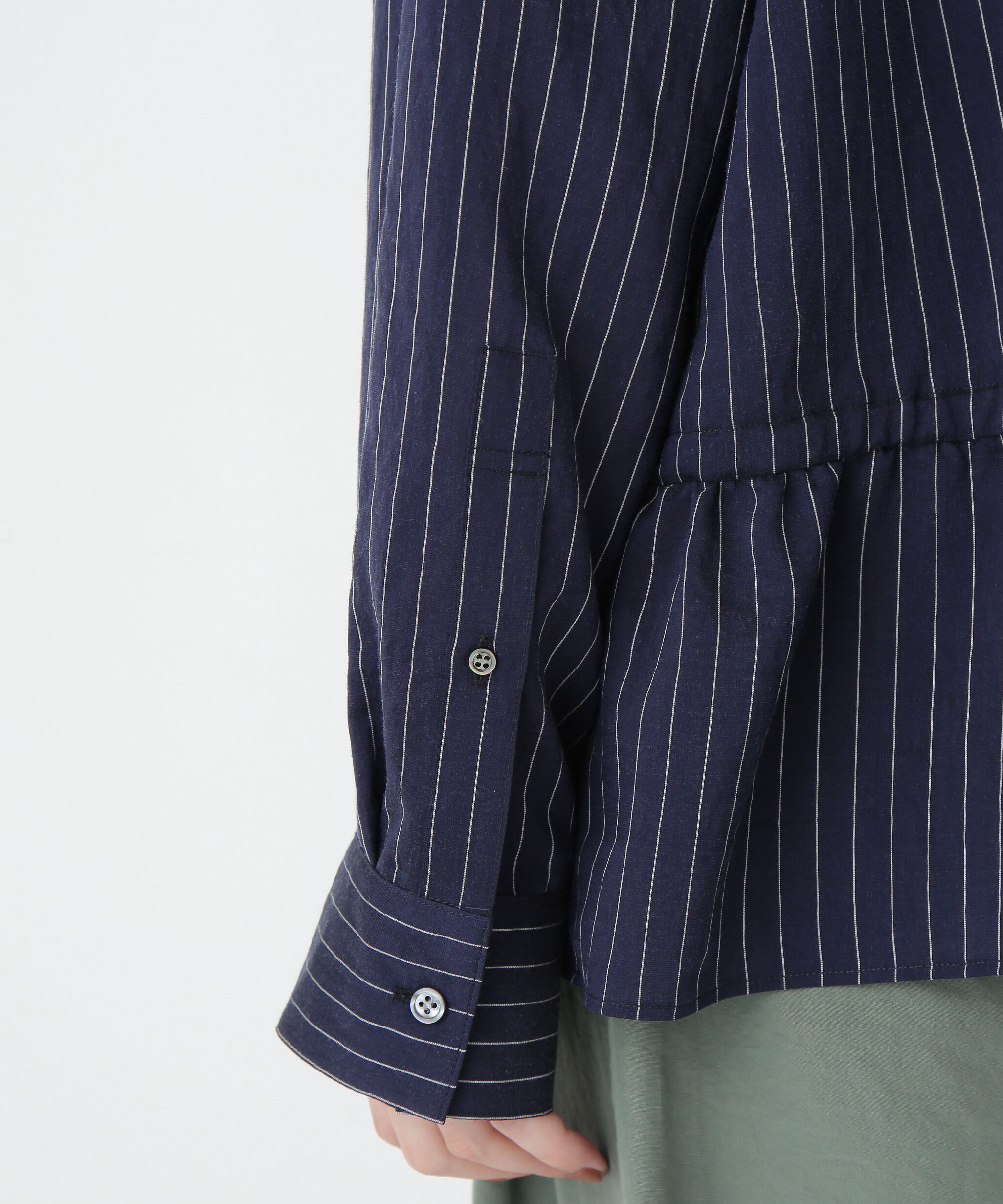  「◆シアストライプブラウス」|シャツ・ブラウス|