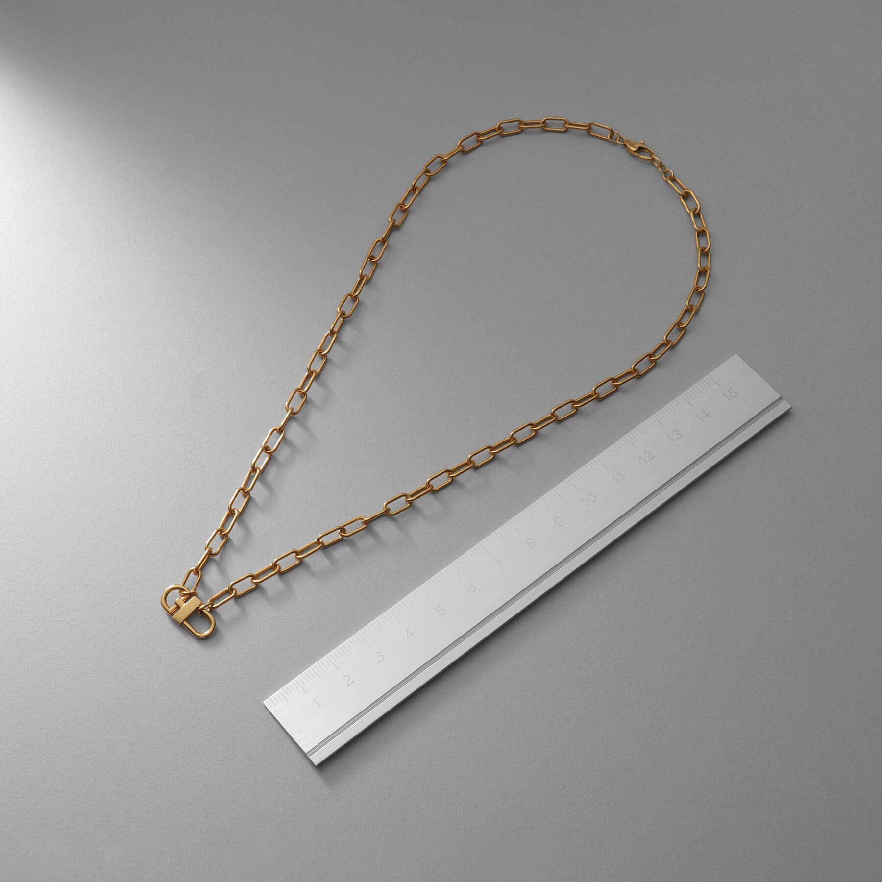 COCOSHNIK ONKITSCH「シルバー ロックモチーフネックレス GP」|ネックレス|