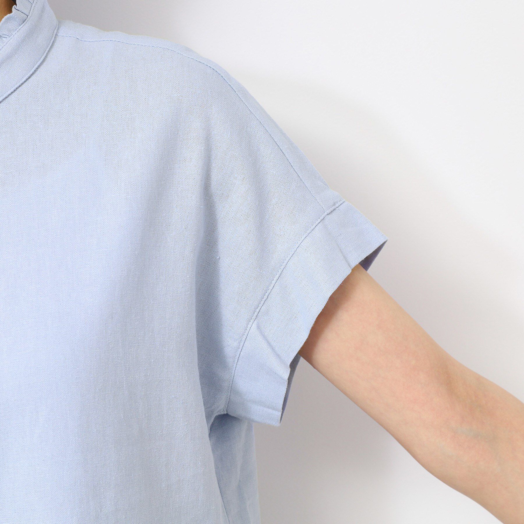 Dessin「【洗える】フリルネックシャツ（XS～L）」|シャツ・ブラウス|