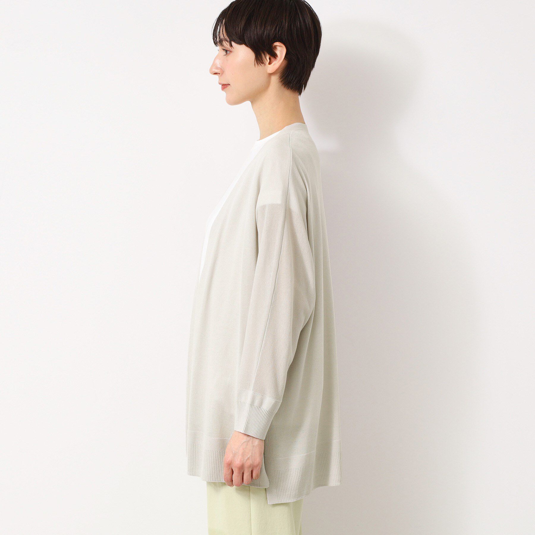 Dessin「【接触冷感・洗える】ドルマンスリーブひんやりカーディガン（S～L）」|カーディガン|