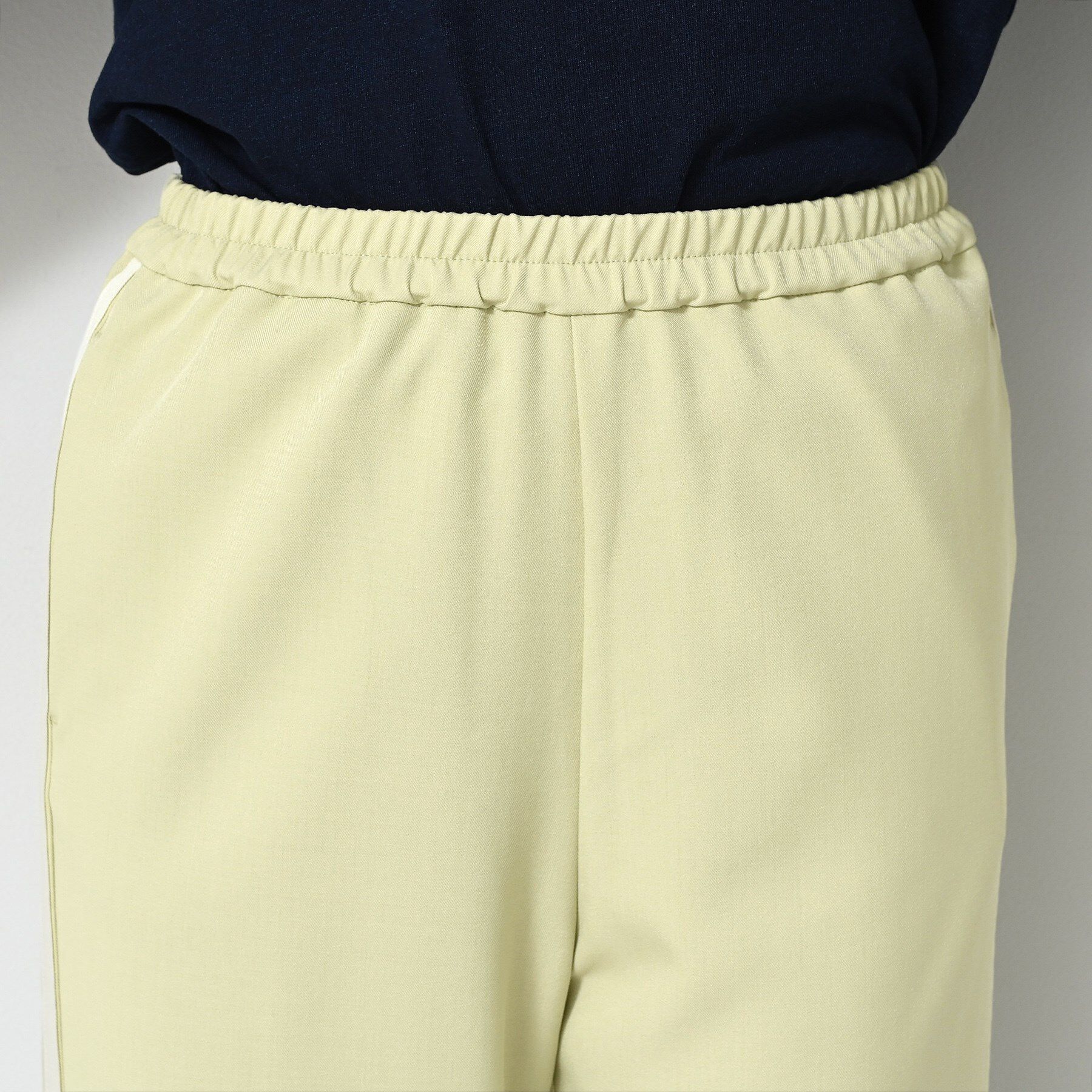 Dessin「【接触冷感・洗える】フレアラインパンツ（サイドファスナ―付き）」|その他|