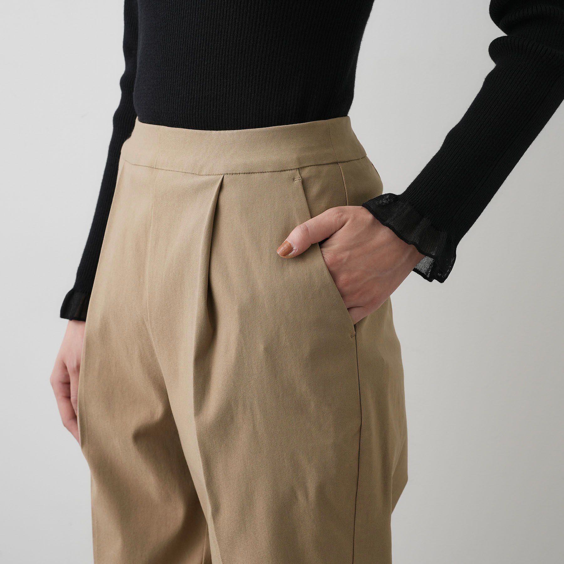 Dessin「【洗える・ウエストゴム】イージーストレッチパンツ」|その他|