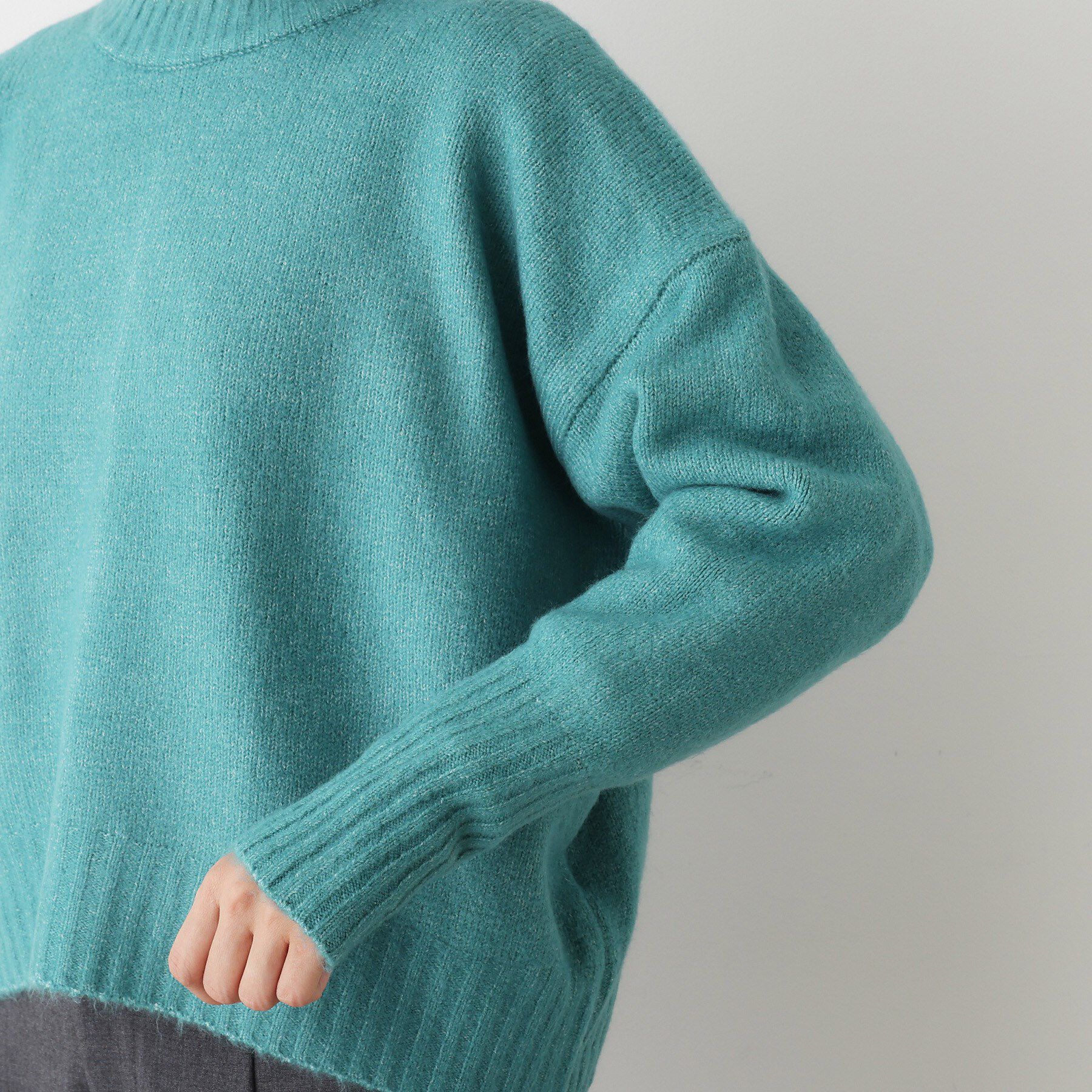 Dessin「【洗える】クルーネックワイドニット」|ニット・セーター|